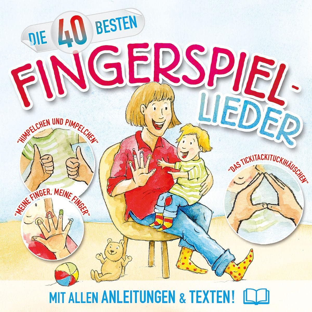 Die 40 besten Fingerspiellieder Children & Young People Audio Books
