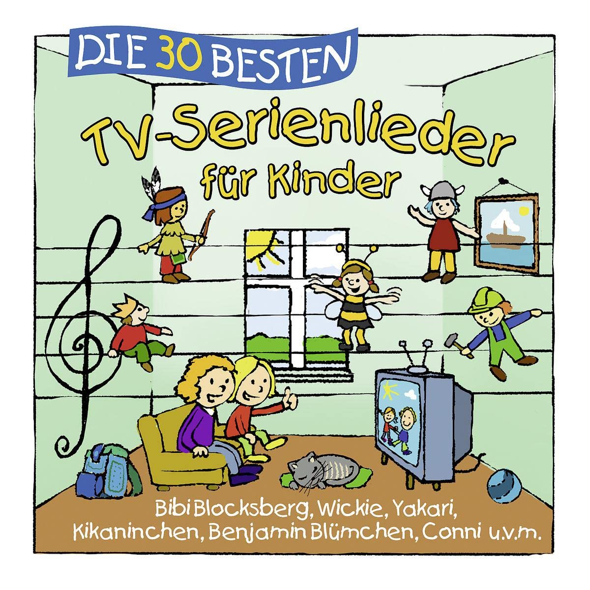 Die 30 besten TV-Serienlieder für Kinder Children & Young People Audio Books
