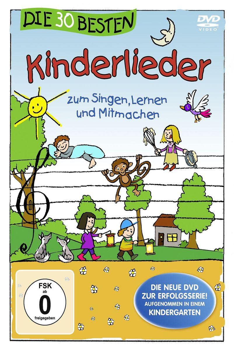 Die 30 besten Kinderlieder - Die DVD - zum Singen, Lernen und Mitmachen Music