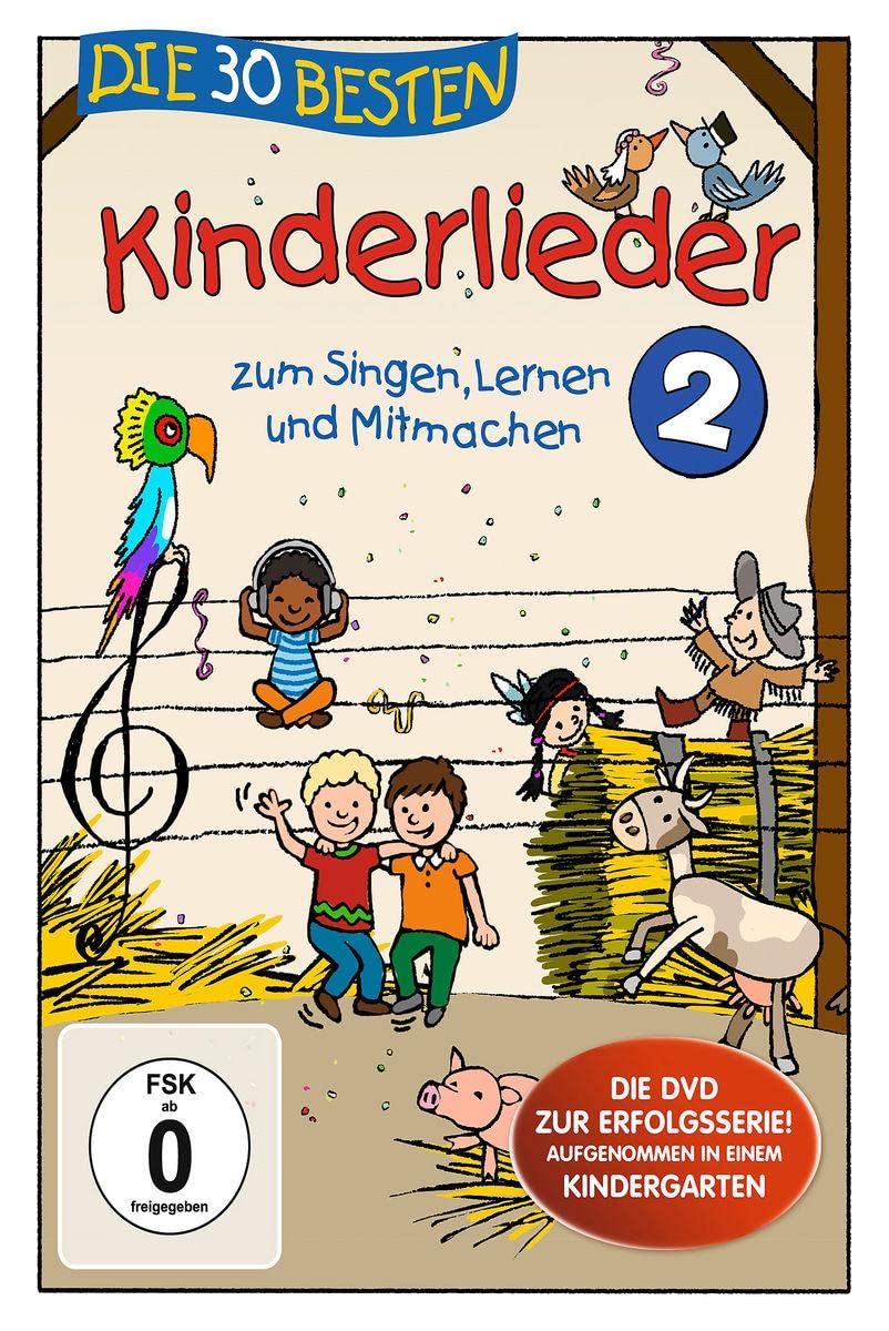 Die 30 besten Kinderlieder 2 - Die DVD - zum Singen, Lernen und Mitmachen Children & Young People