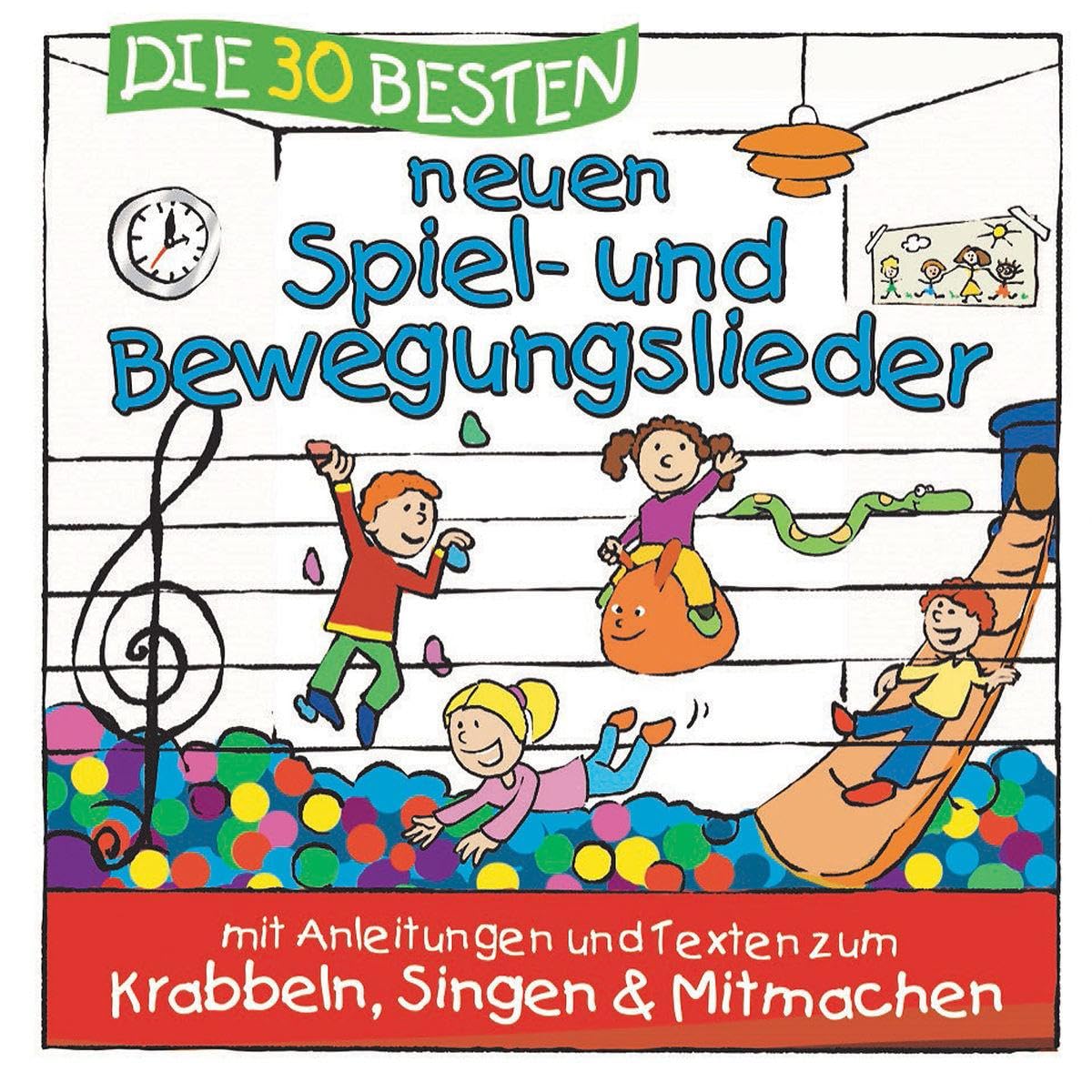 Die 30 besten neuen Spiel- und Bewegungslieder Children & Young People