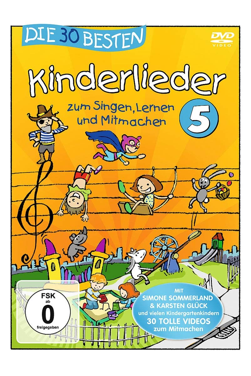 Product Image: Die 30 besten Kinderlieder 5 (DVD)