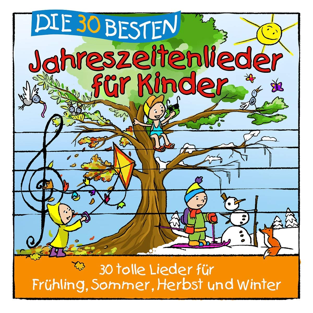 Die 30 besten Jahreszeitenlieder für Kinder Children & Young People