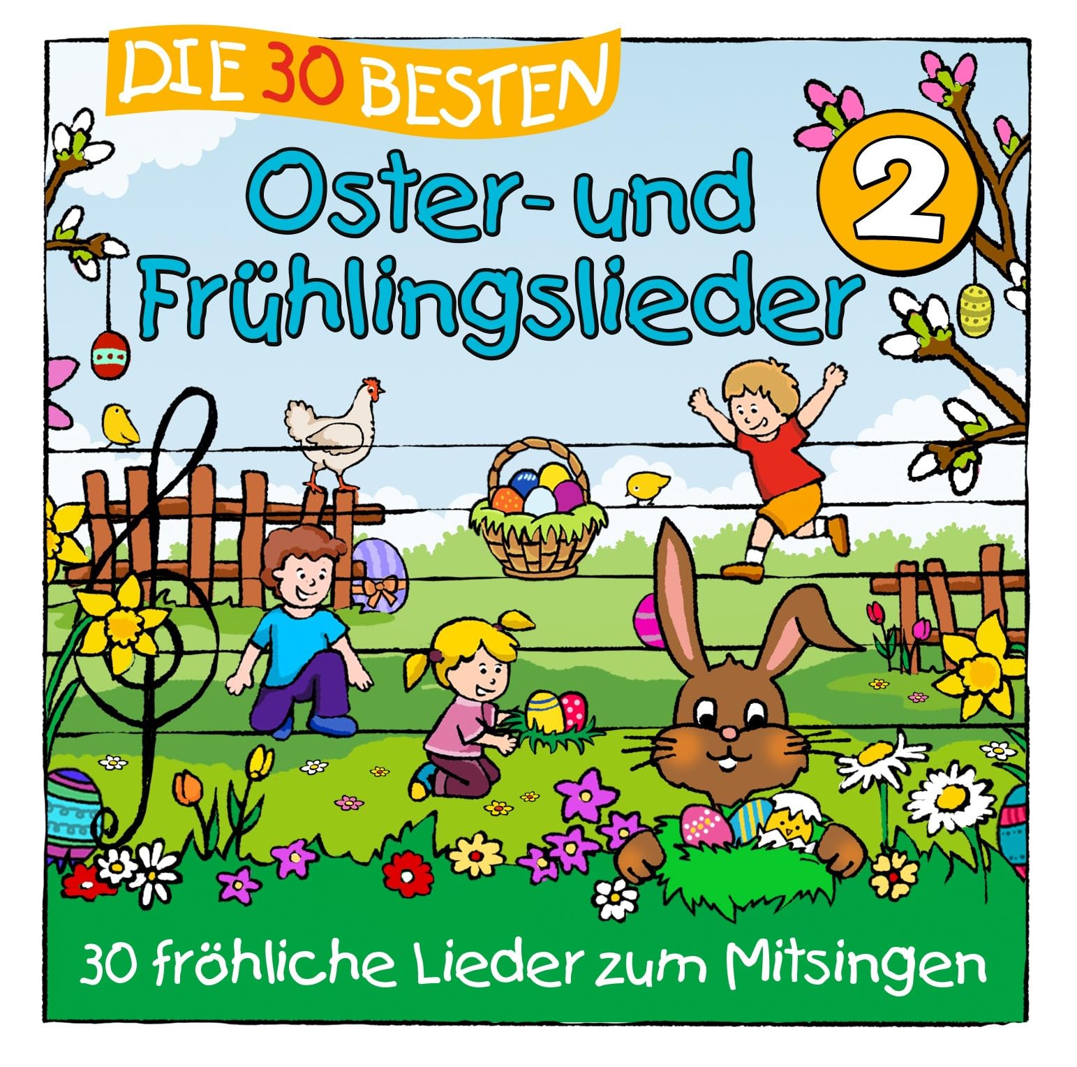Simone Sommerland, Karsten Glück & Die Kita-Frösche: Die 30 besten Oster- und Frühlingslieder 2 Children & Young People Audio Books