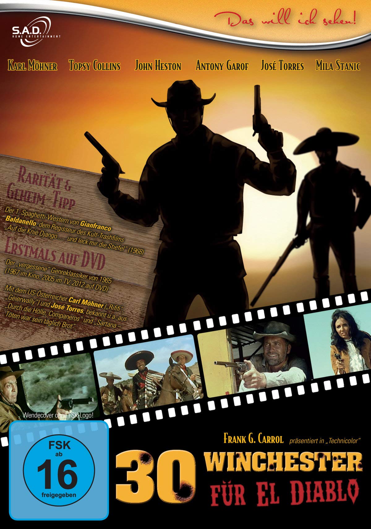 30 Winchester für El Diablo Films