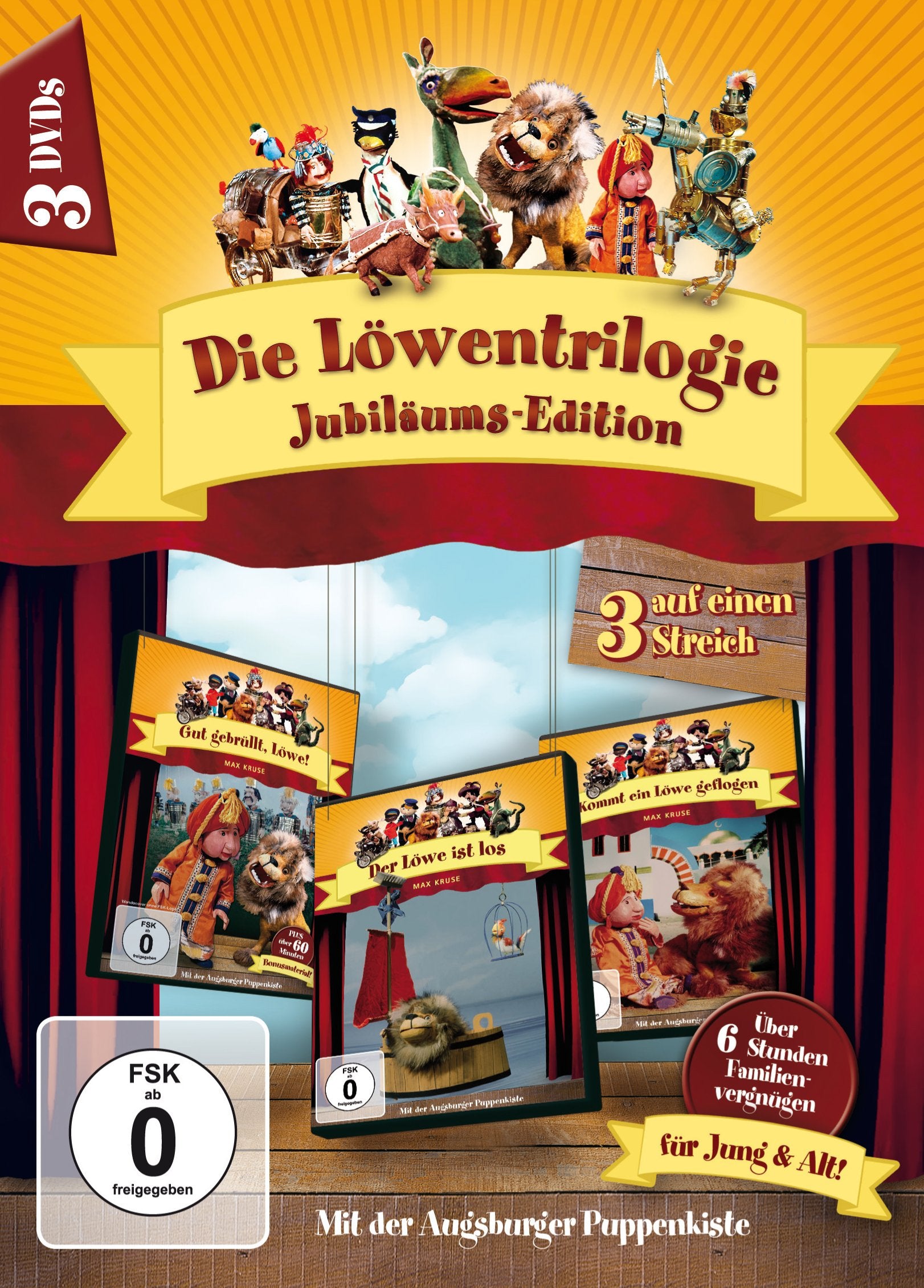 Augsburger Puppenkiste - Die Löwentrilogie - Jubiläums-Edition Box sets
