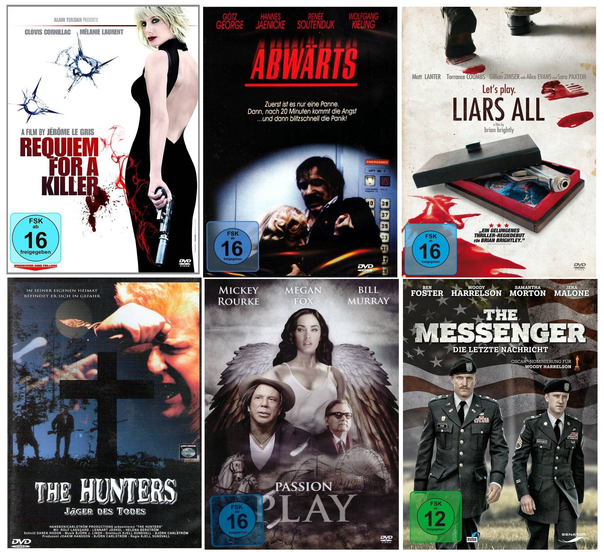 Best of Thriller Box Collection ( 6 DVDs ) Films