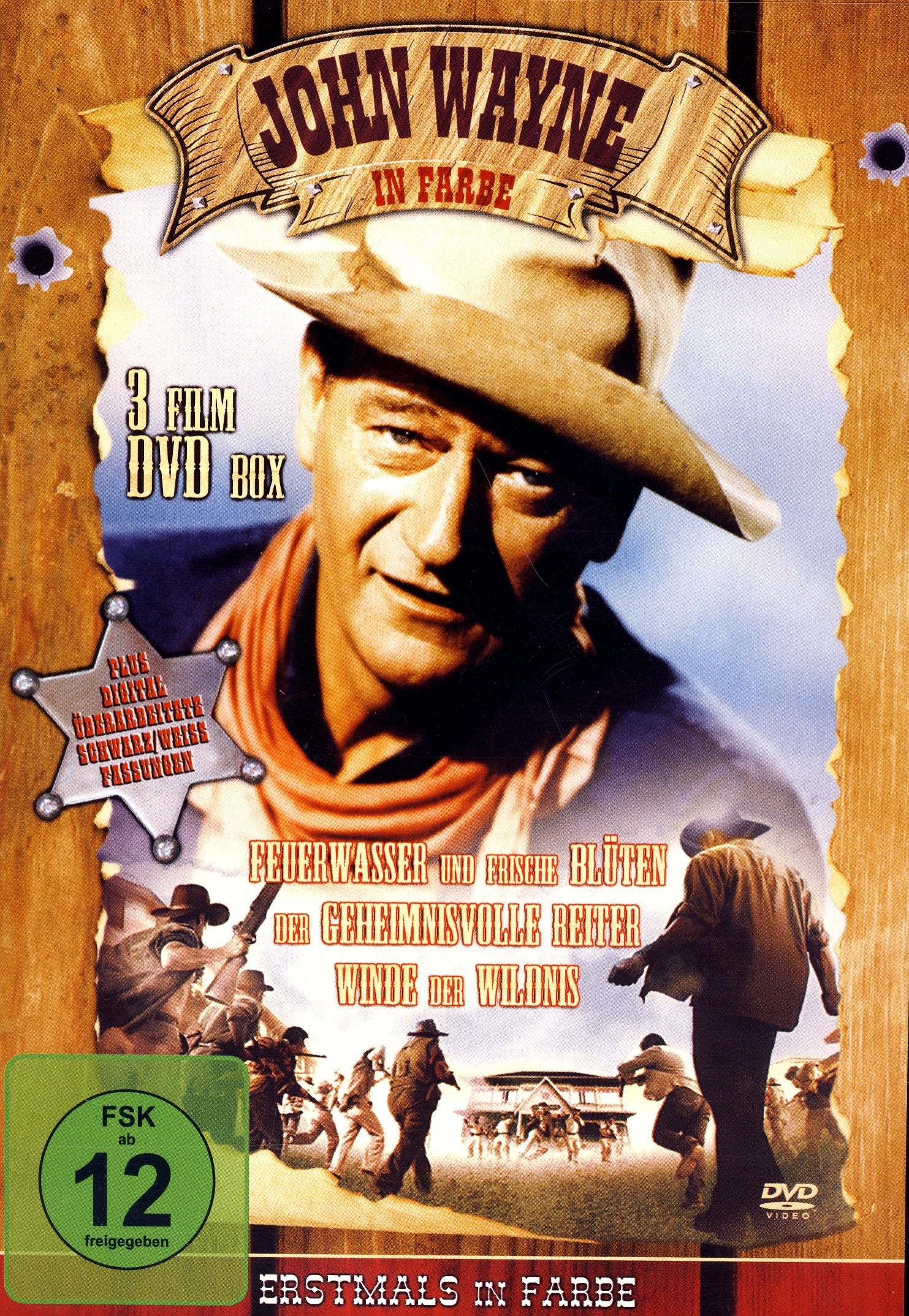 John Wayne in Farbe - 3 Filme DVD Box Films