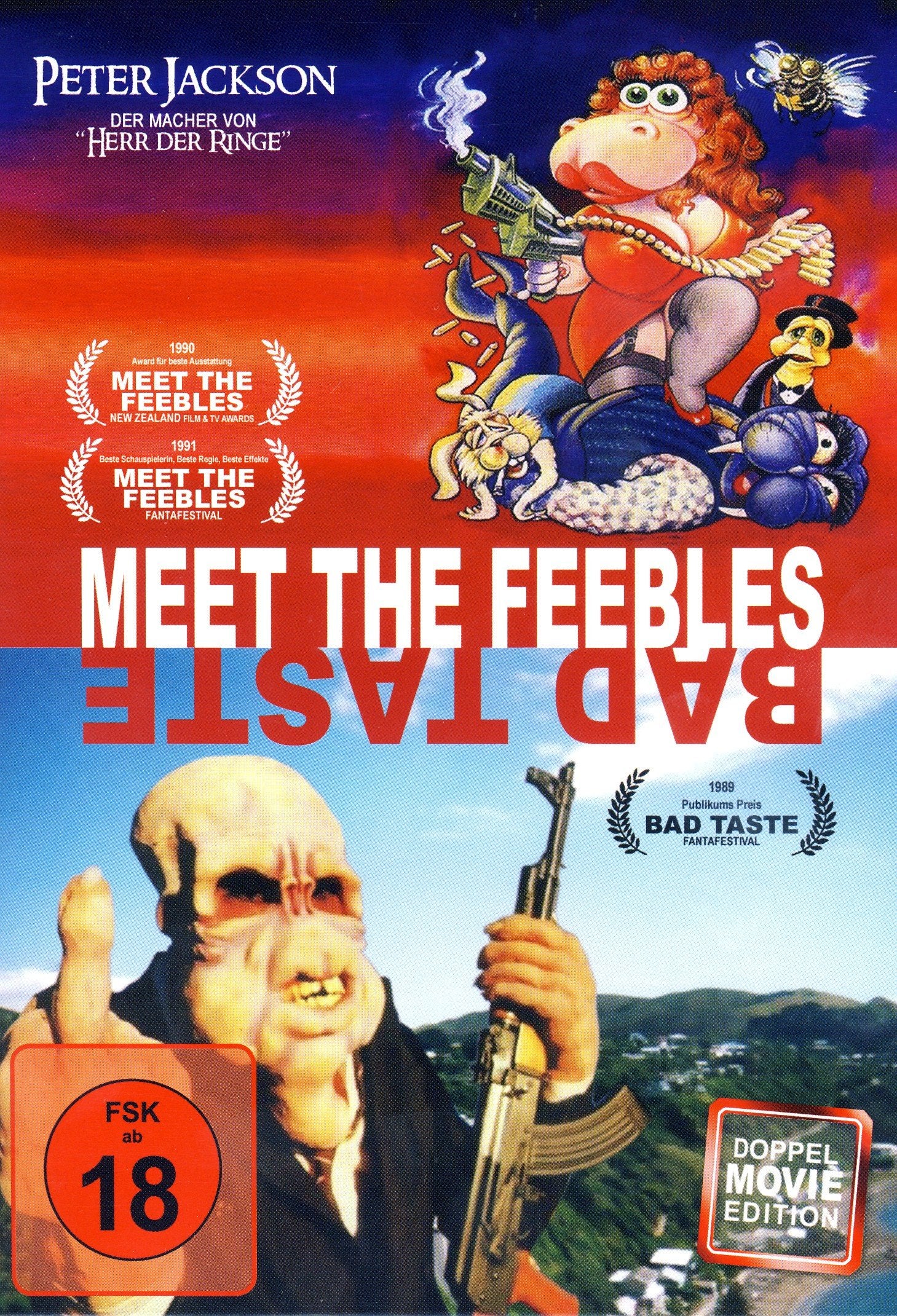 MEET THE FEEBLES & BAD TASTE - Doppel Movie Edition Films