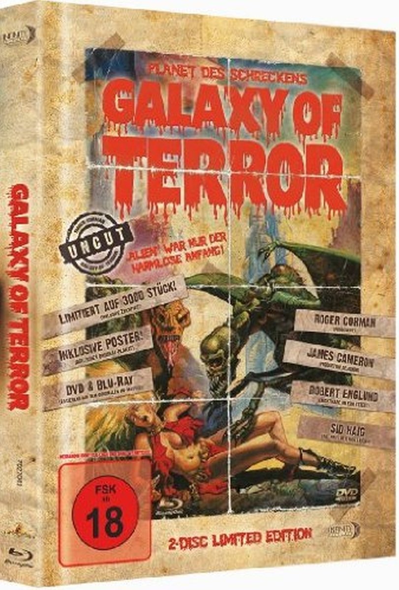 Galaxy of Terror - Planet des Schreckens (Uncut)(+ DVD)(Mediabook) Films