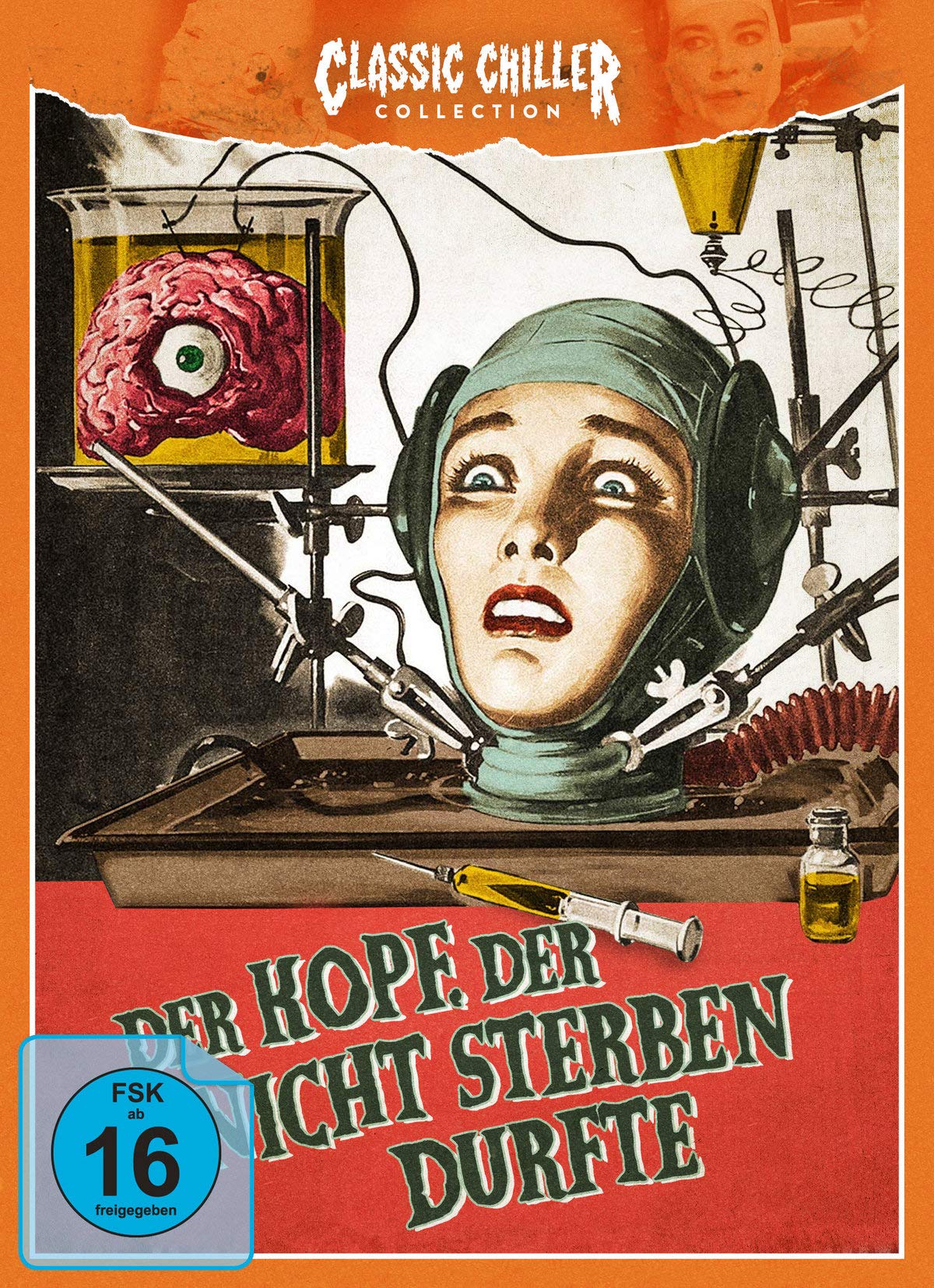 DER KOPF, DER NICHT STERBEN DURFTE (BLU-RAY + BONUS CD) - CLASSIC CHILLER COLLECTION # 7 -LIMITED EDITION Films