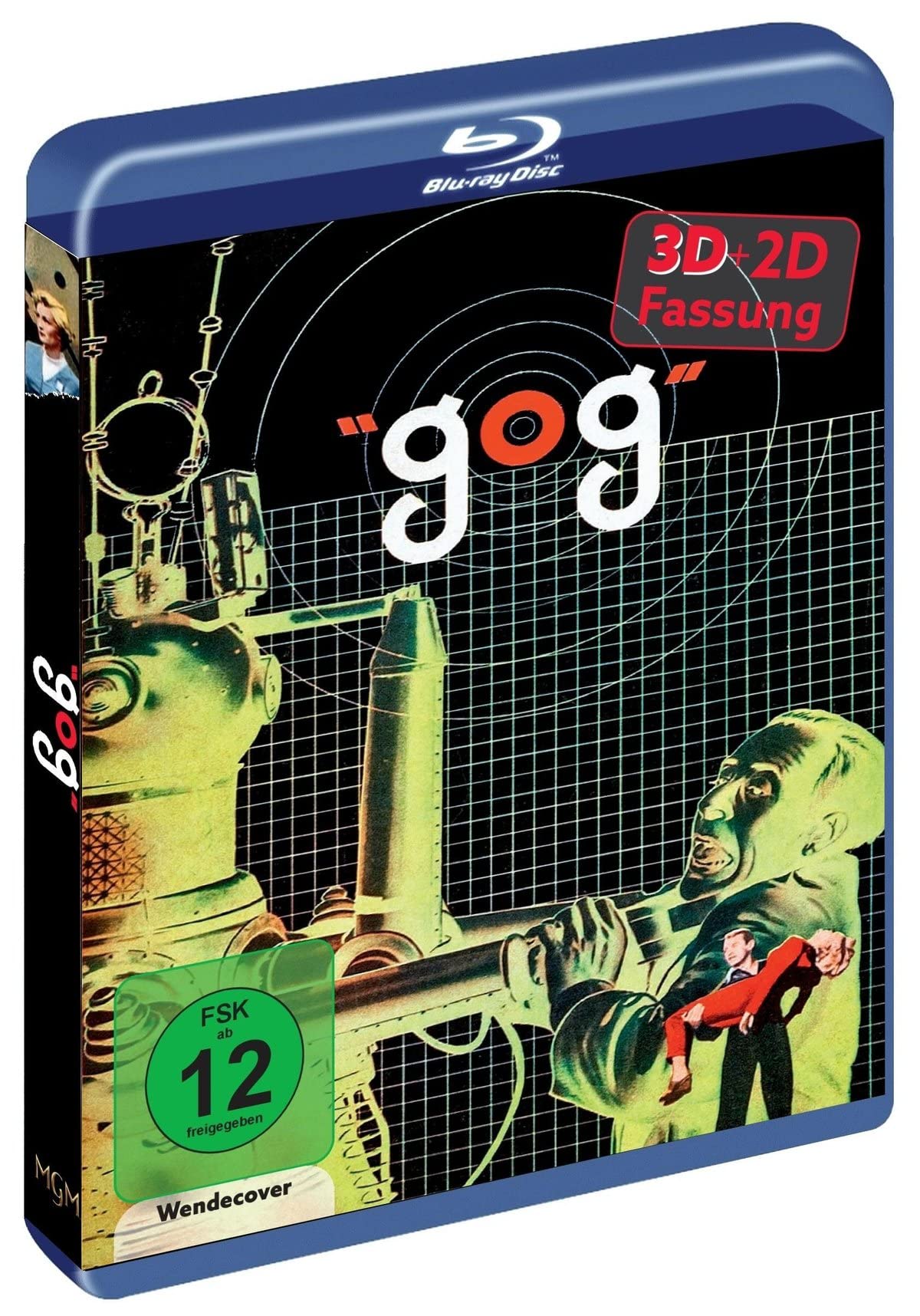 GOG - Spacestation USA - Limited Edition (3D und 2D Fassung auf einer Disc) - Deutsche Blu-Ray Premiere - Sci-Fi von 1954 Films