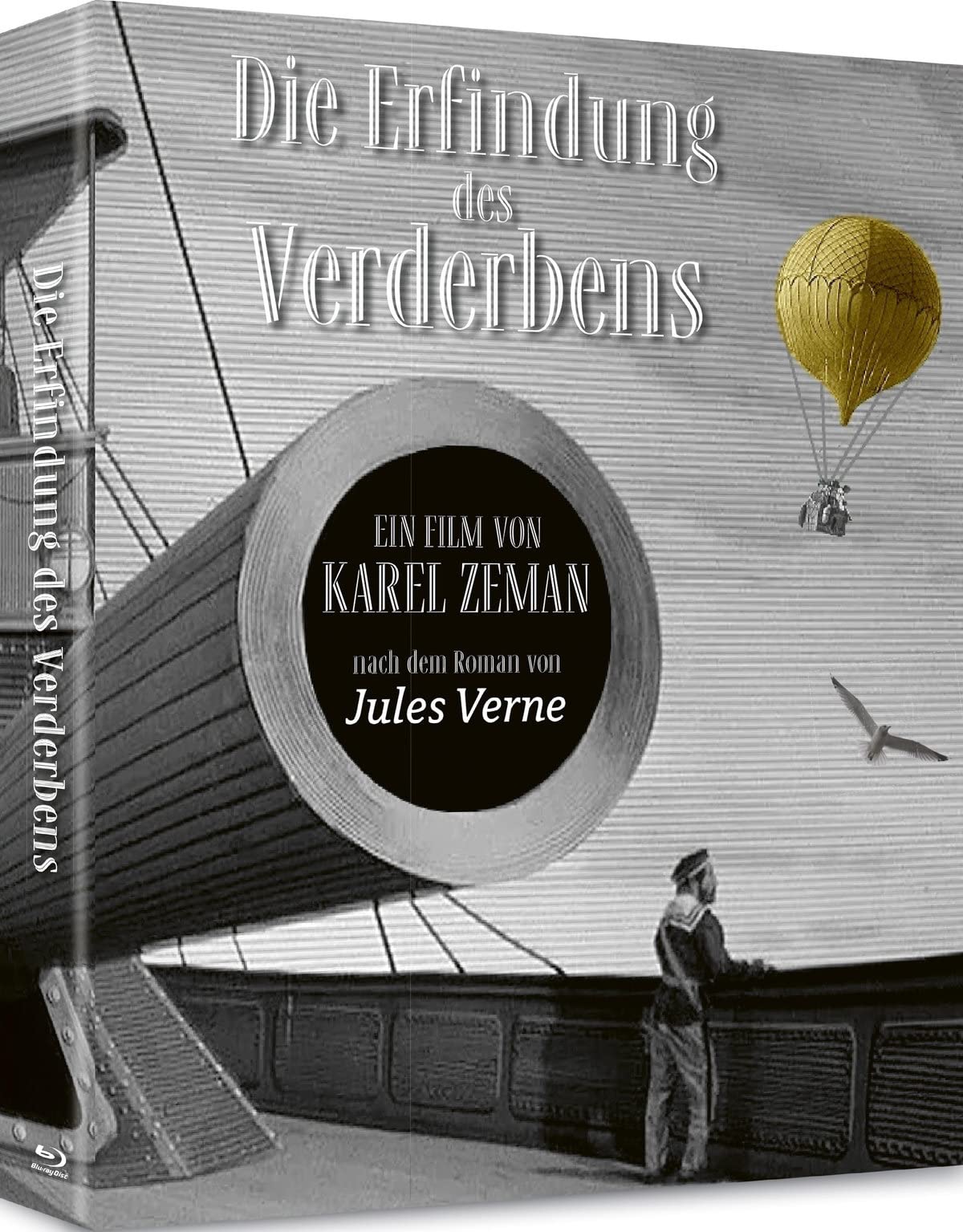 Die Erfindung des Verderbens - Limited 3-Disc Digipak auf 300 Stück - Cover B (Blu-Ray+DVD+CD) Karel Zeman's fantasievolle Umsetzung der Jules Verne Geschichte - Neu restaurierte Version Movies