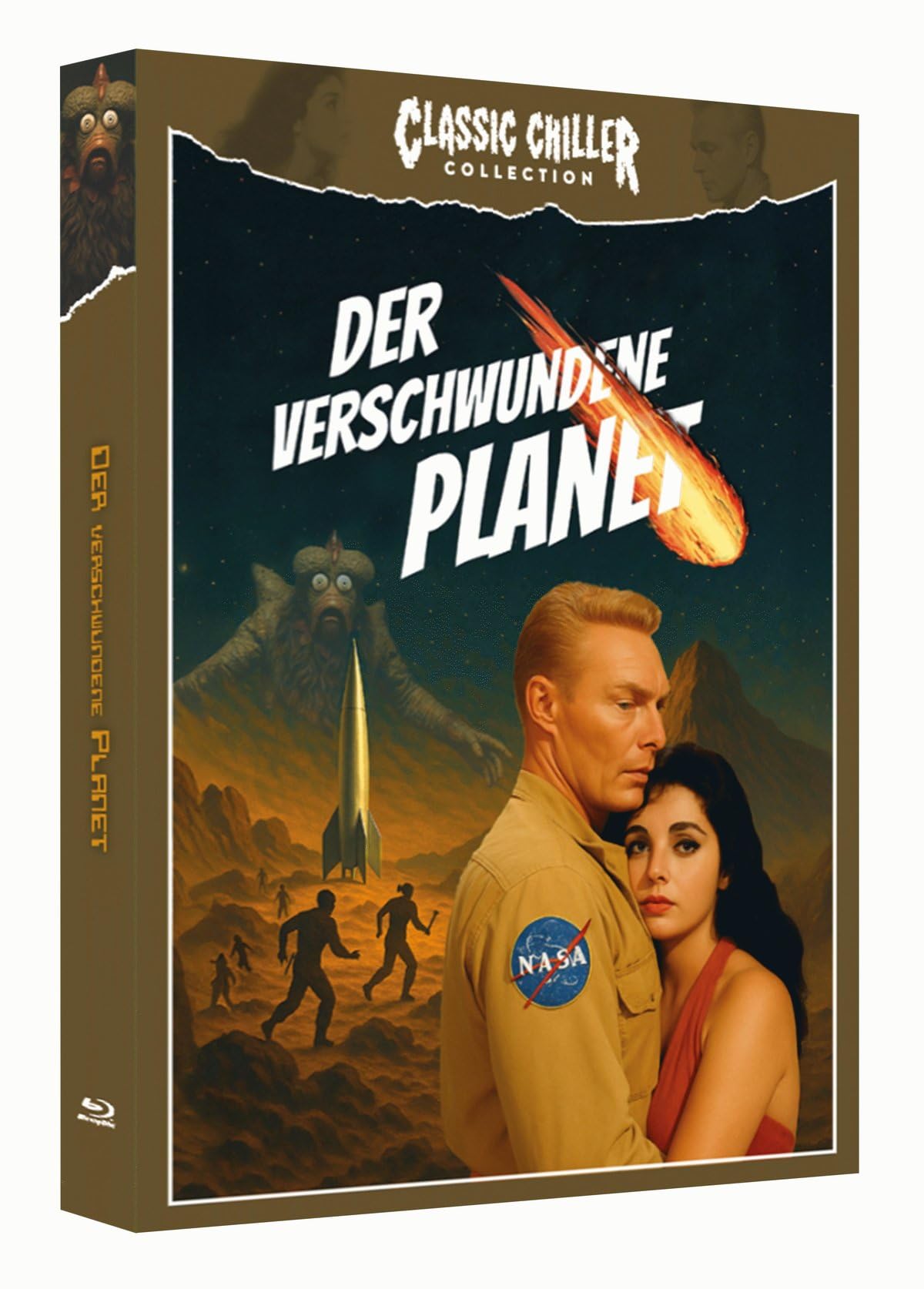 Der verschwundene Planet (The Phantom Planet) Cover A - Classic Chiller Collection # 27 - Deutsche Blu-ray Premiere Films