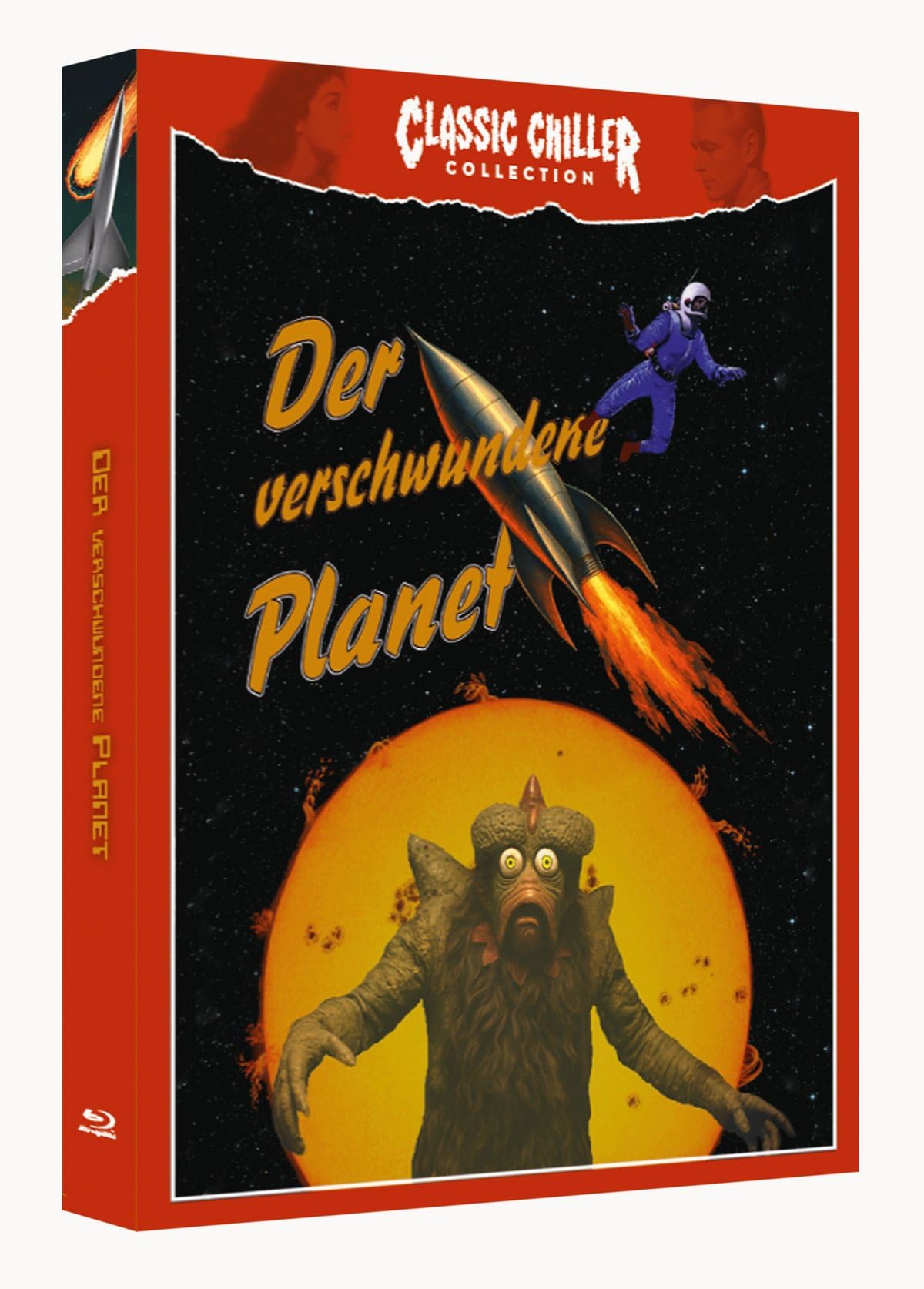 Der verschwundene Planet (The Phantom Planet) Cover B - Classic Chiller Collection # 27 - Deutsche Blu-ray Premiere Films