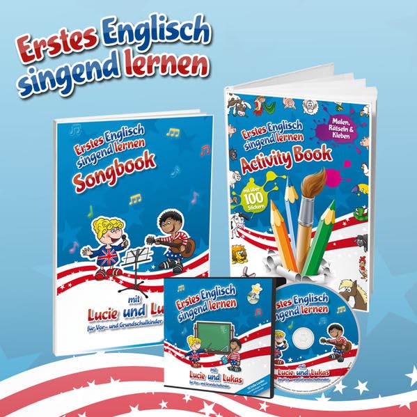Erstes Englisch singend lernen mit Lucie und Lukas. Music
