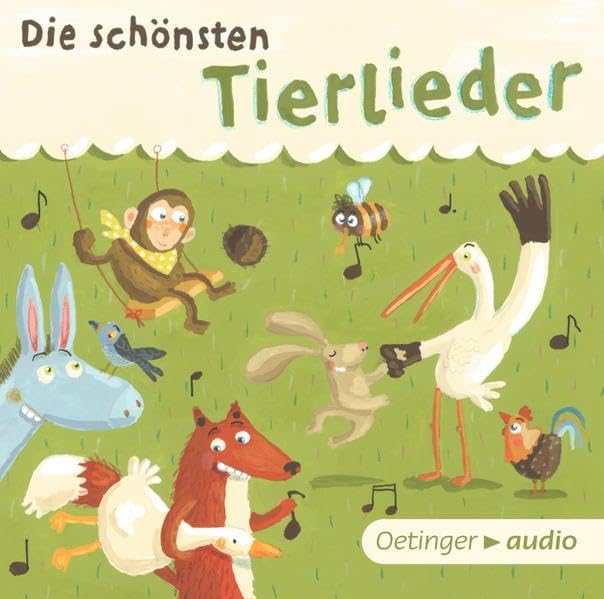 Die schönsten Tierlieder Children & Young People Audio Books
