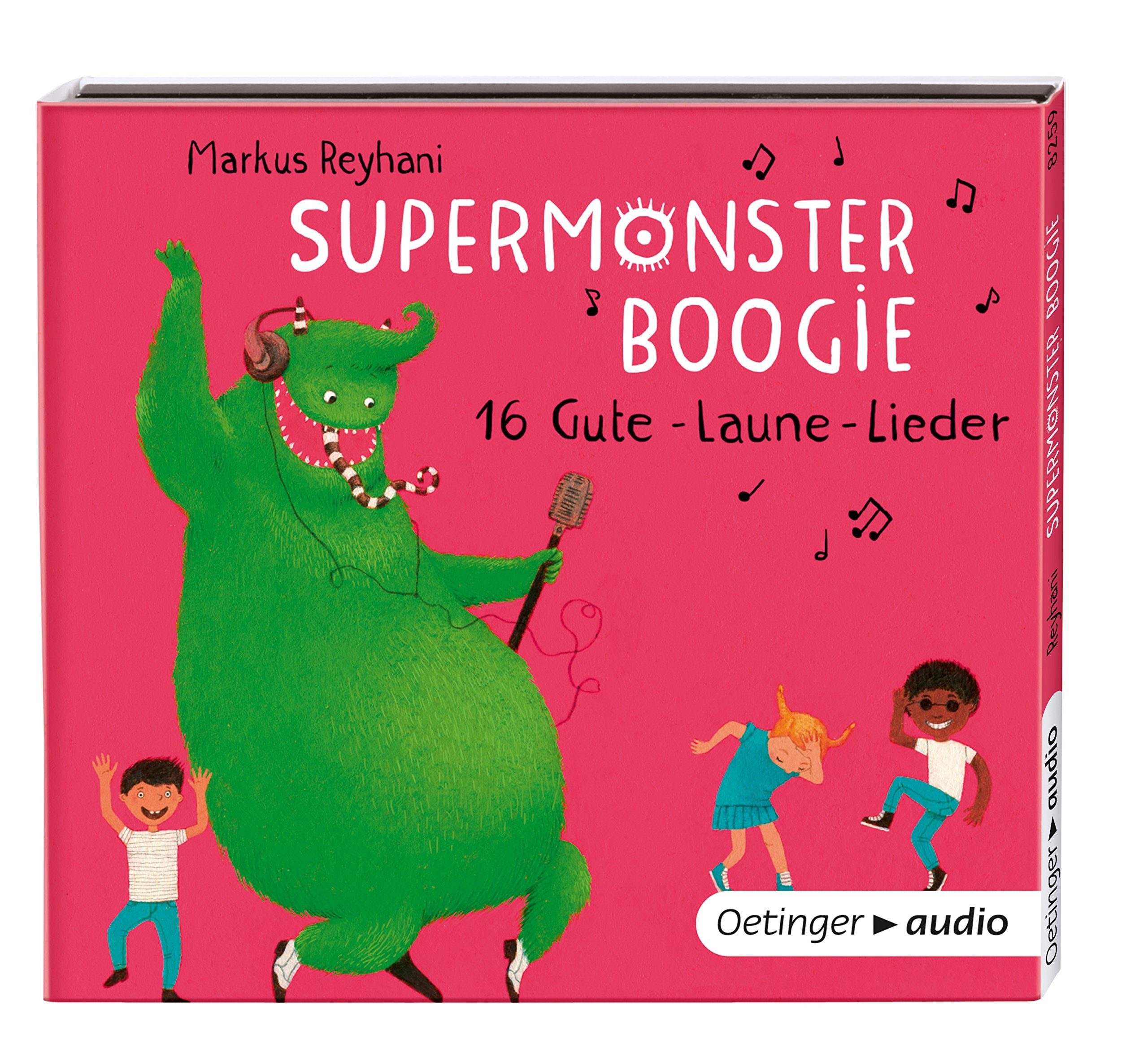 Supermonster-Boogie,1 Audio-CD: 16 Gute-Laune-Lieder, Musikdarbietung/Musical/Oper Children & Young People