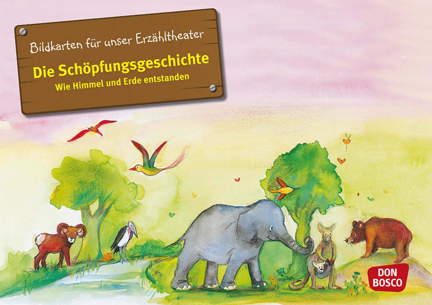 Die Schöpfungsgeschichte. Wie Himmel und Erde entstanden. Kamishibai Bildkartenset: Entdecken - Erzählen - Begreifen: Kinderbibelgeschichten. ... (Bibelgeschichten für unser Erzähltheater) Non-fiction