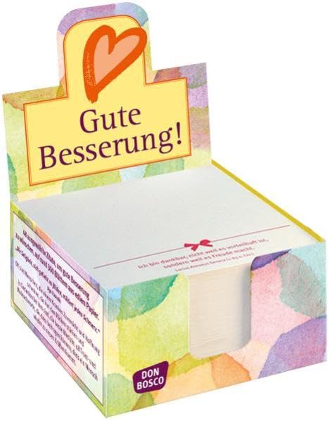 Gute Besserung!, Zettelbox: 300 Notizblätter mit 48 verschiedenen Sprüchen Lifestyle