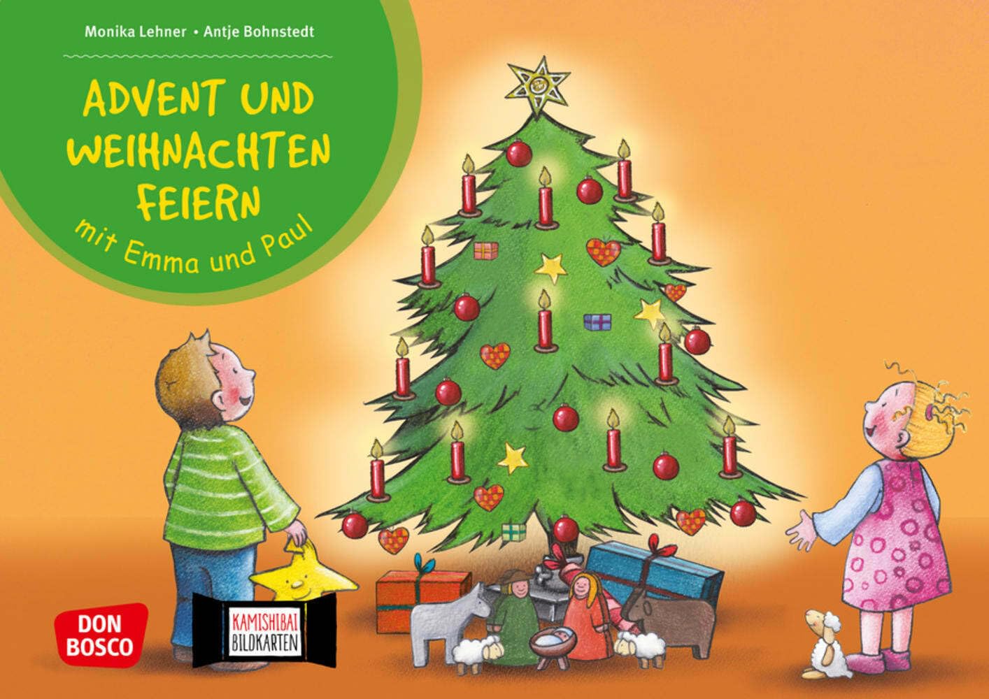 Advent und Weihnachten feiern mit Emma und Paul. Kamishibai Bildkartenset: Entdecken - Erzählen - Begreifen: Emma-und-Paul-Geschichten (Mit Kindern durch das Jahr - Bildkarten für unser Erzähltheater) Religion & Esotericism