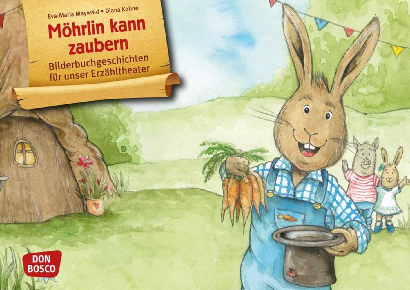 Möhrlin kann zaubern. Kamishibai Bildkartenset: Entdecken - Erzählen - Begreifen: Bilderbuchgeschichten (Bilderbuchgeschichten für unser Erzähltheater) Non-fiction