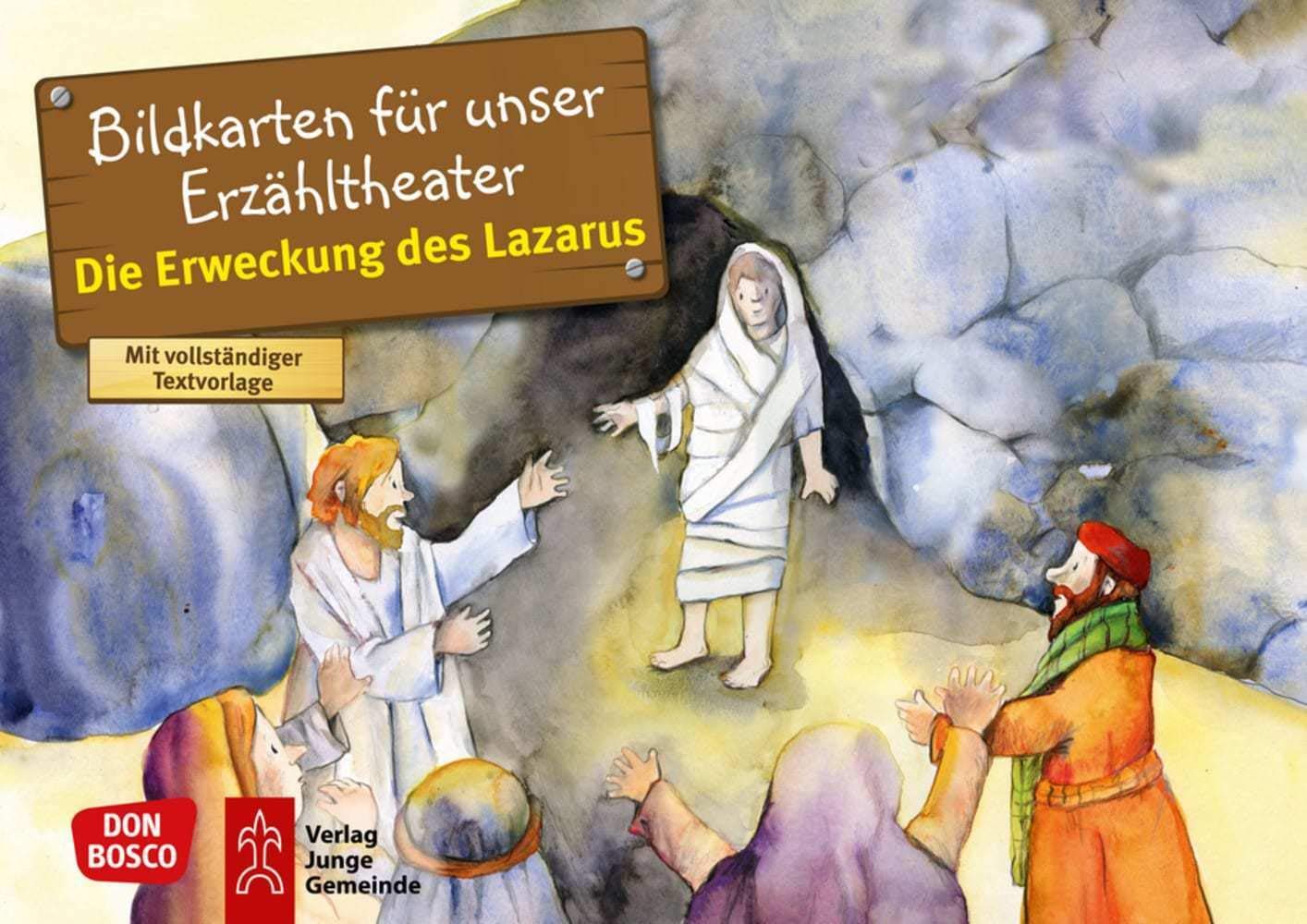 Die Erweckung des Lazarus. Kamishibai Bildkartenset.: Entdecken - Erzählen - Begreifen: Kinderbibelgeschichten. (Bibelgeschichten für unser Erzähltheater) Non-fiction