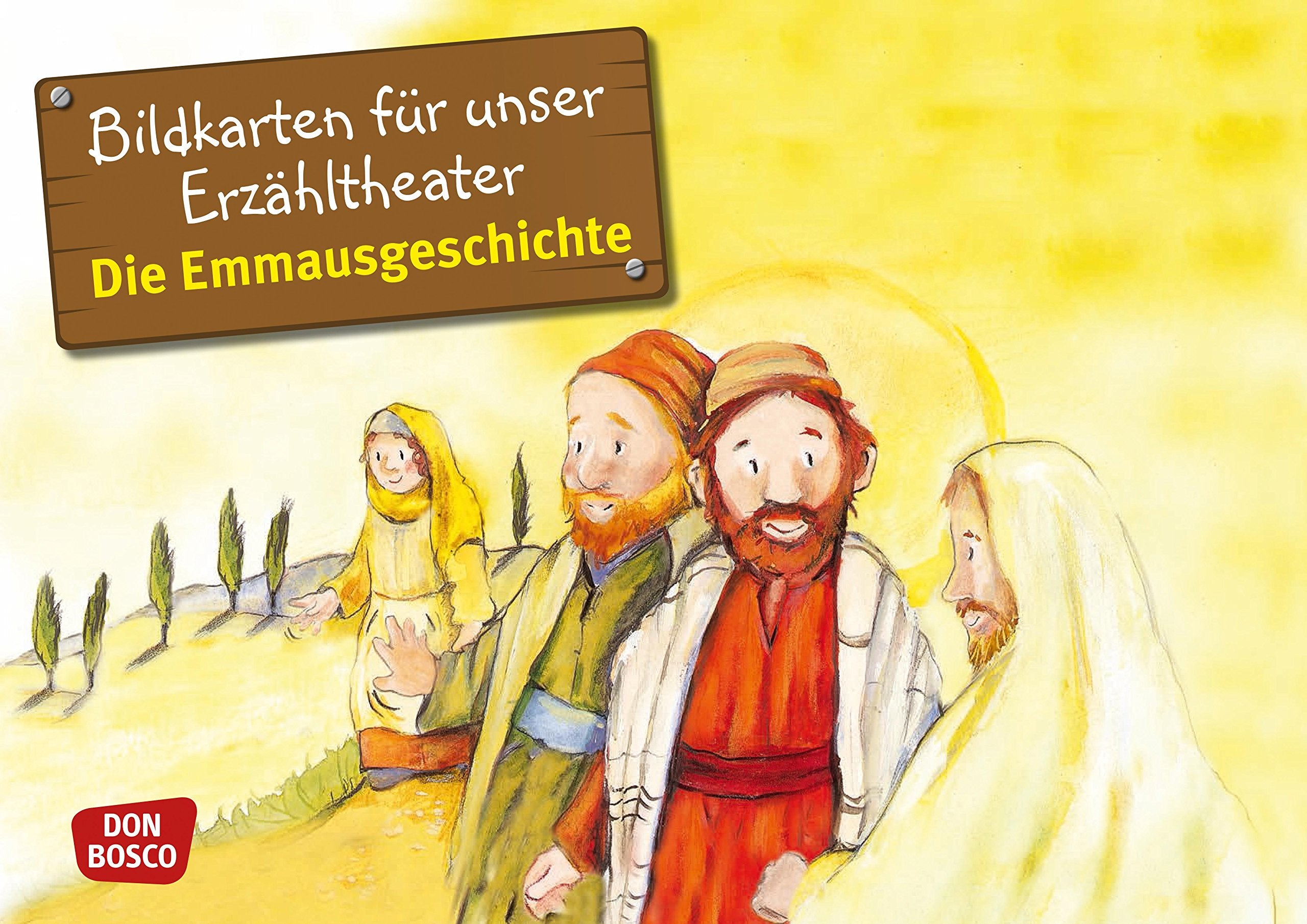 Die Emmausgeschichte. Kamishibai Bildkartenset.: Entdecken - Erzählen - Begreifen: Kinderbibelgeschichten. Die Auferstehung Jesus zu Ostern im ... (Bibelgeschichten für unser Erzähltheater) Religion & Esotericism