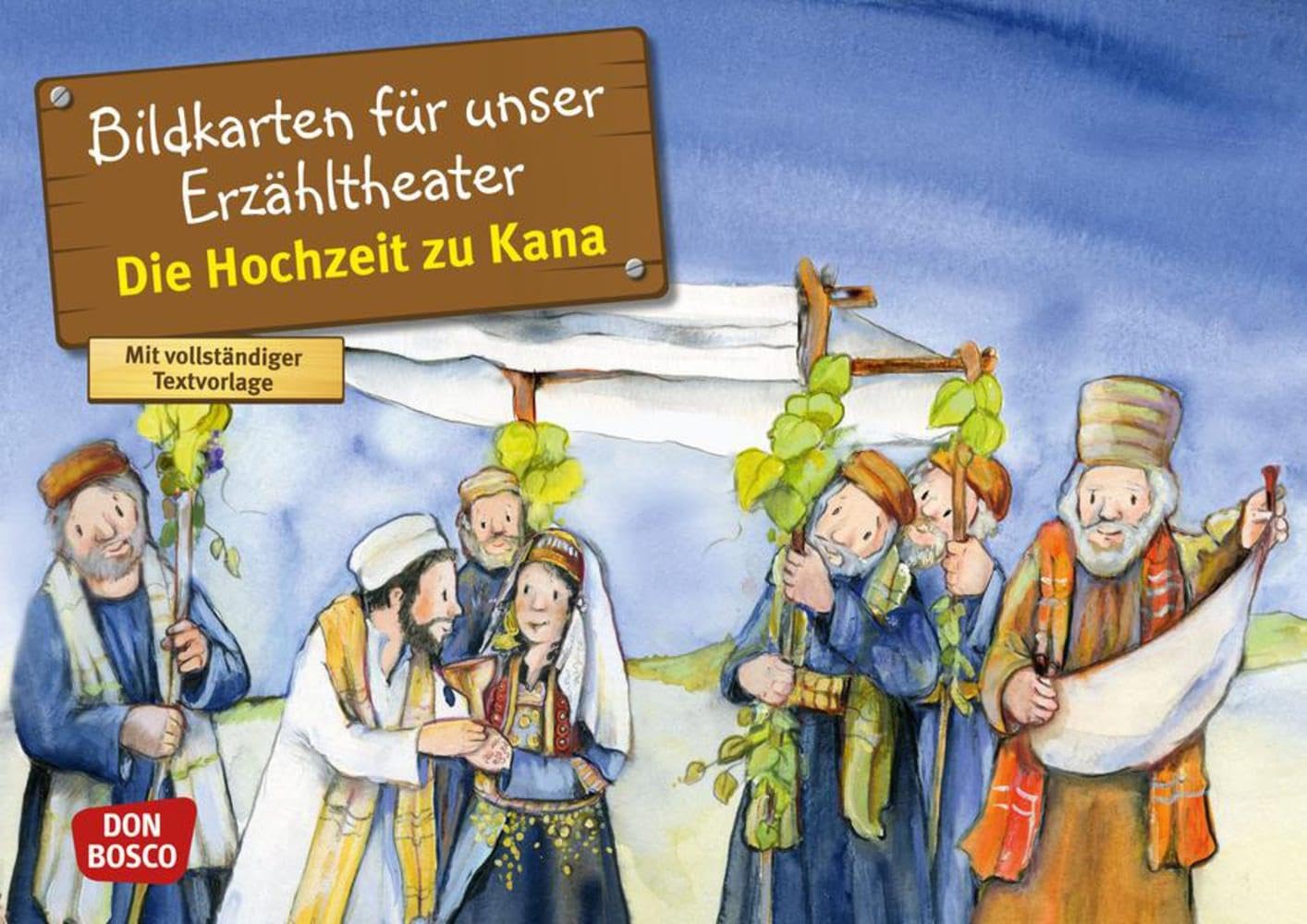 Die Hochzeit zu Kana. Kamishibai Bildkartenset.: Entdecken - Erzählen - Begreifen: Kinderbibelgeschichten. (Bibelgeschichten für unser Erzähltheater) Art & Literature Books
