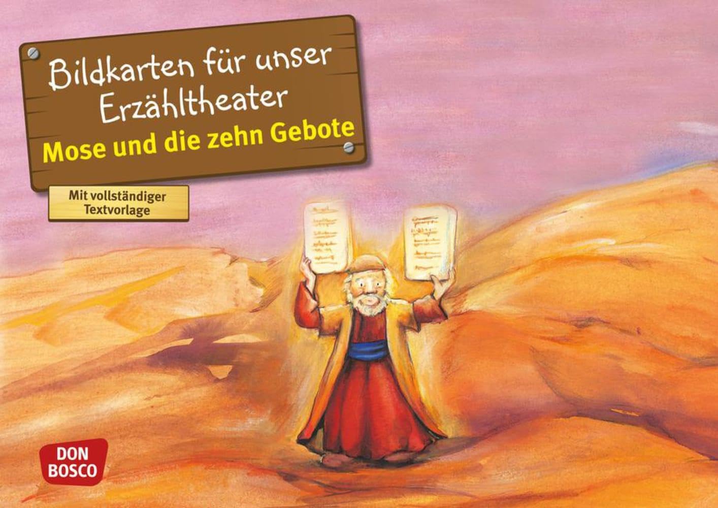 Mose und die Zehn Gebote. Kamishibai Bildkartenset.: Entdecken - Erzählen - Begreifen: Kinderbibelgeschichten. Eine Moses-Geschichte für das ... (Bibelgeschichten für unser Erzähltheater) book