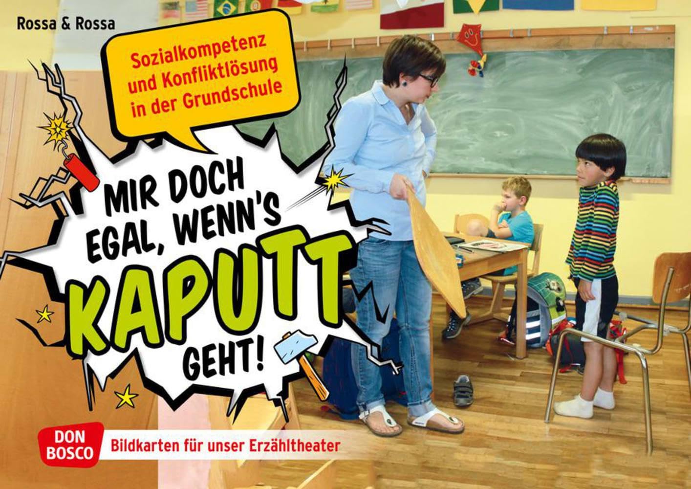 Mir doch egal, wenns kaputt geht! Kamishibai Bildkartenset.: Entdecken - Erzählen - Begreifen: Sozialkompetenz. (Sozialkompetenz und Konfliktlösung in ... Bildkarten für unser Erzähltheater) Education & Training
