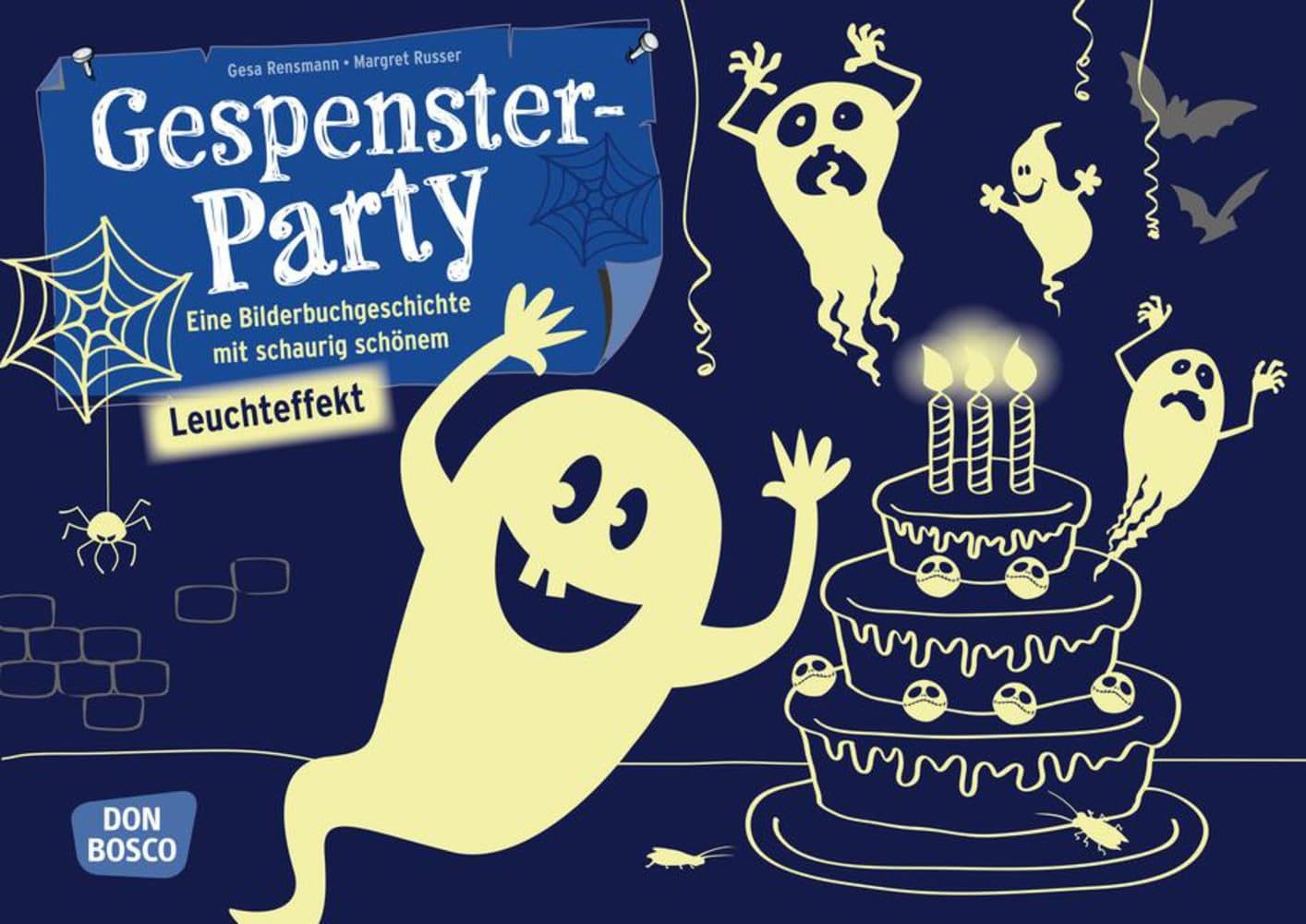 Gespensterparty. Kamishibai Bildkartenset: Entdecken - Erzählen - Begreifen: Bilderbuchgeschichten (Bilderbuchgeschichten für unser Erzähltheater) Tiptoi & Games