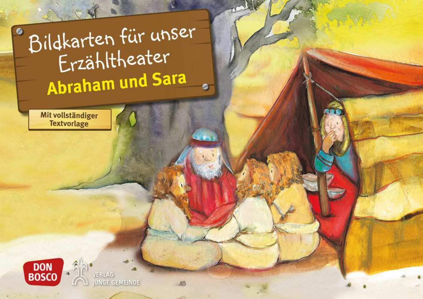 Abraham und Sara. Kamishibai Bildkartenset: Entdecken - Erzählen - Begreifen: Kinderbibelgeschichten. Mit dem Erzähltheater in Kinderkirche, Kita und ... (Bibelgeschichten für unser Erzähltheater) Art & Literature Books