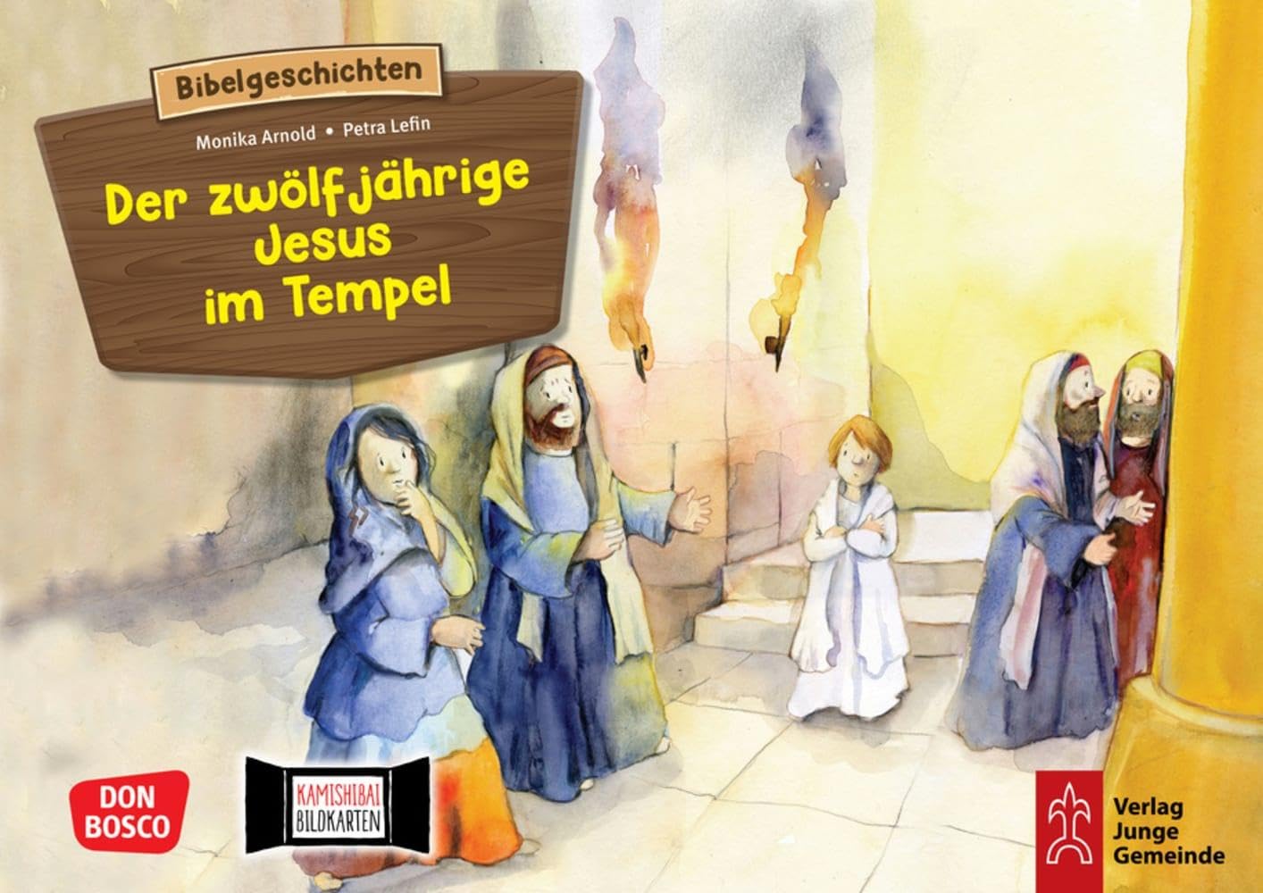 Der zwölfjährige Jesus im Tempel. Kamishibai Bildkartenset.: Entdecken - Erzählen - Begreifen: Kinderbibelgeschichten. Erzählbilder zur ... (Bibelgeschichten für unser Erzähltheater) Art & Literature Books