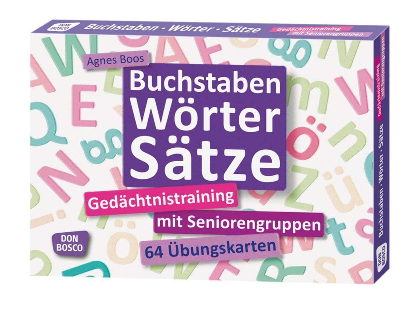 Buchstaben, Wörter, Sätze: Gedächtnistraining mit Seniorengruppen. 64 Übungskarten Business, Finance & Career