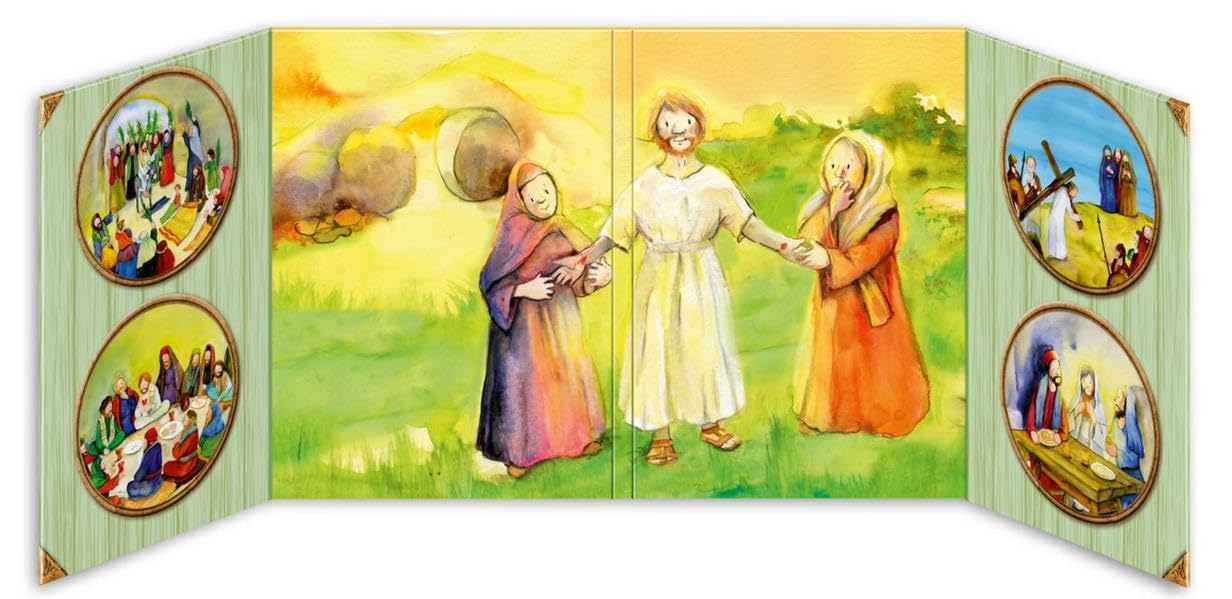 Aufklapp-Altar "Ostern": Für Kita, Kinderkirche und Familie. Ein Tischaltar zum Aufstellen Religion & Esotericism
