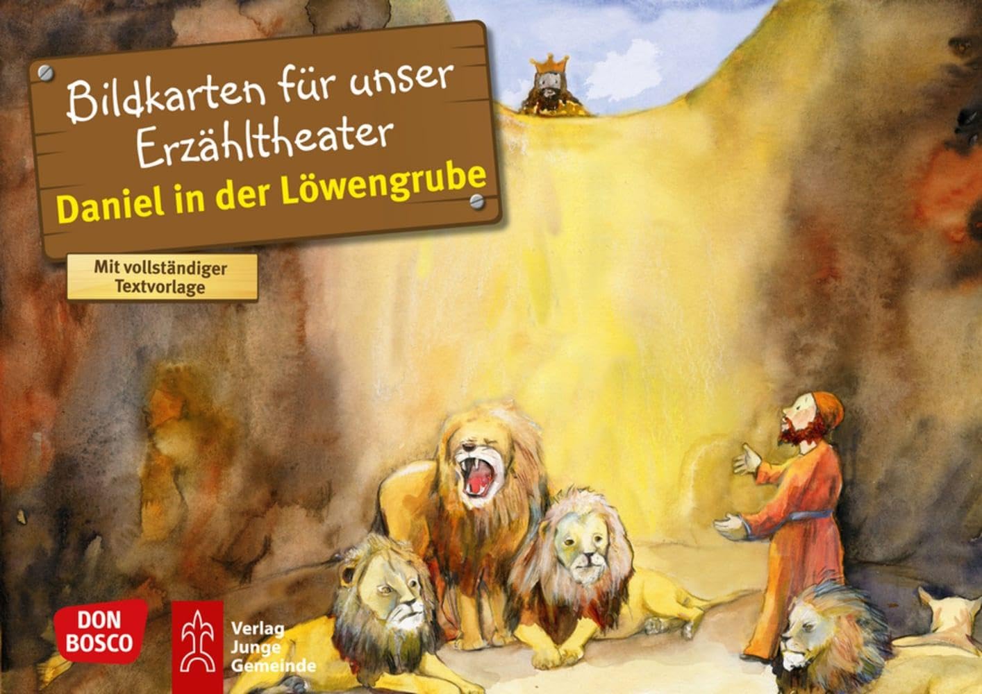 Daniel in der Löwengrube. Kamishibai Bildkartenset: Entdecken - Erzählen - Begreifen: Kinderbibelgeschichten (Bibelgeschichten für unser Erzähltheater) Non-fiction