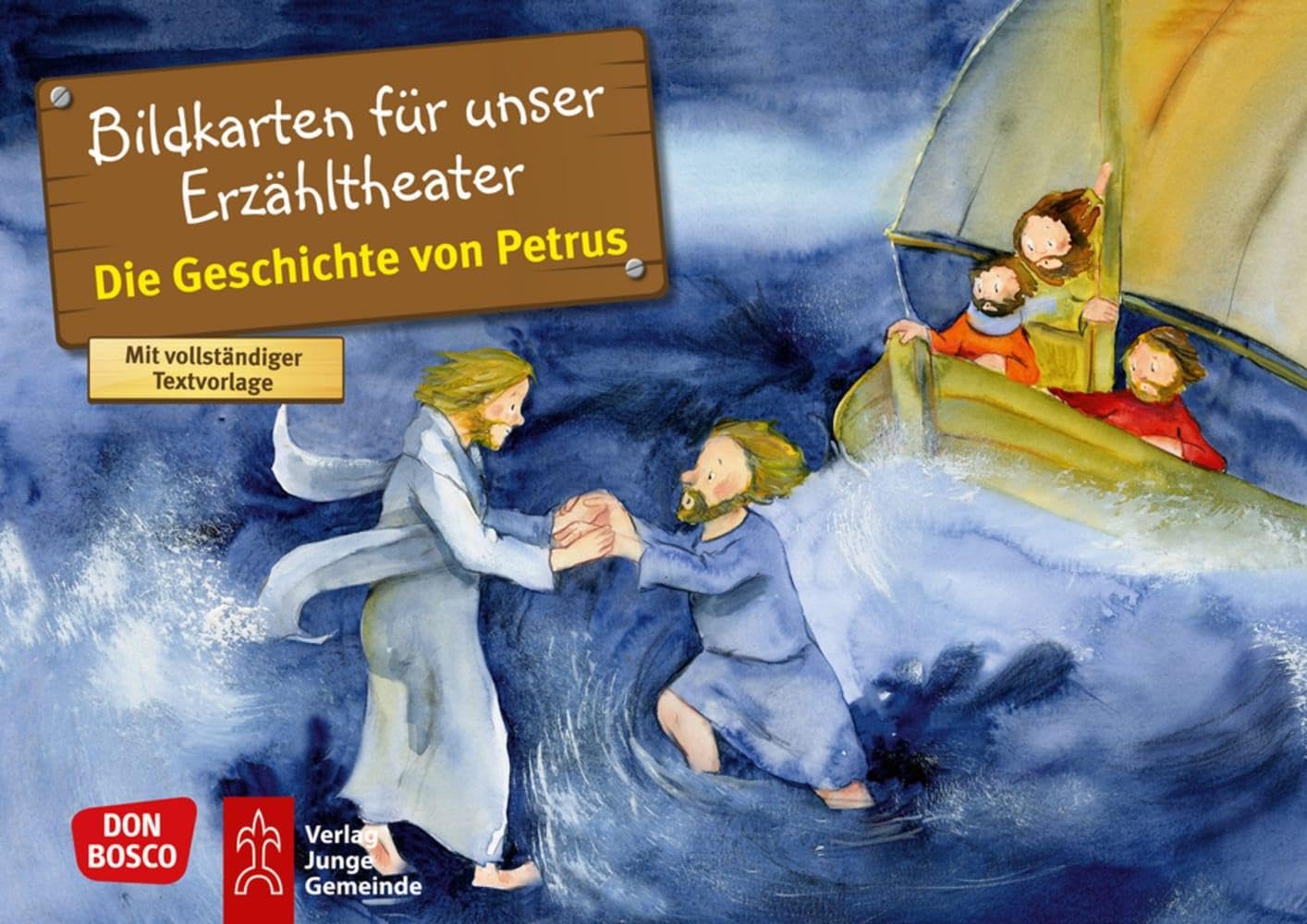 Die Geschichte von Petrus. Kamishibai Bildkartenset.: Entdecken - Erzählen - Begreifen: Kinderbibelgeschichten. (Bibelgeschichten für unser Erzähltheater) Religion & Esotericism