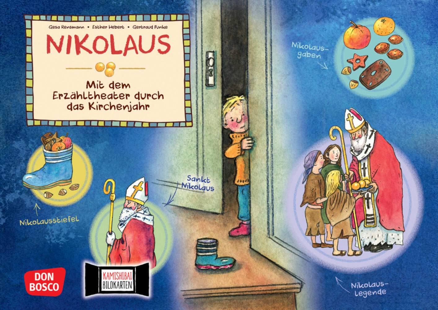 Nikolaus. Kamishibai Bildkartenset.: Entdecken - Erzählen - Begreifen: Das Kirchenjahr. (Mit dem Erzähltheater durch das Kirchenjahr) Religion & Esotericism