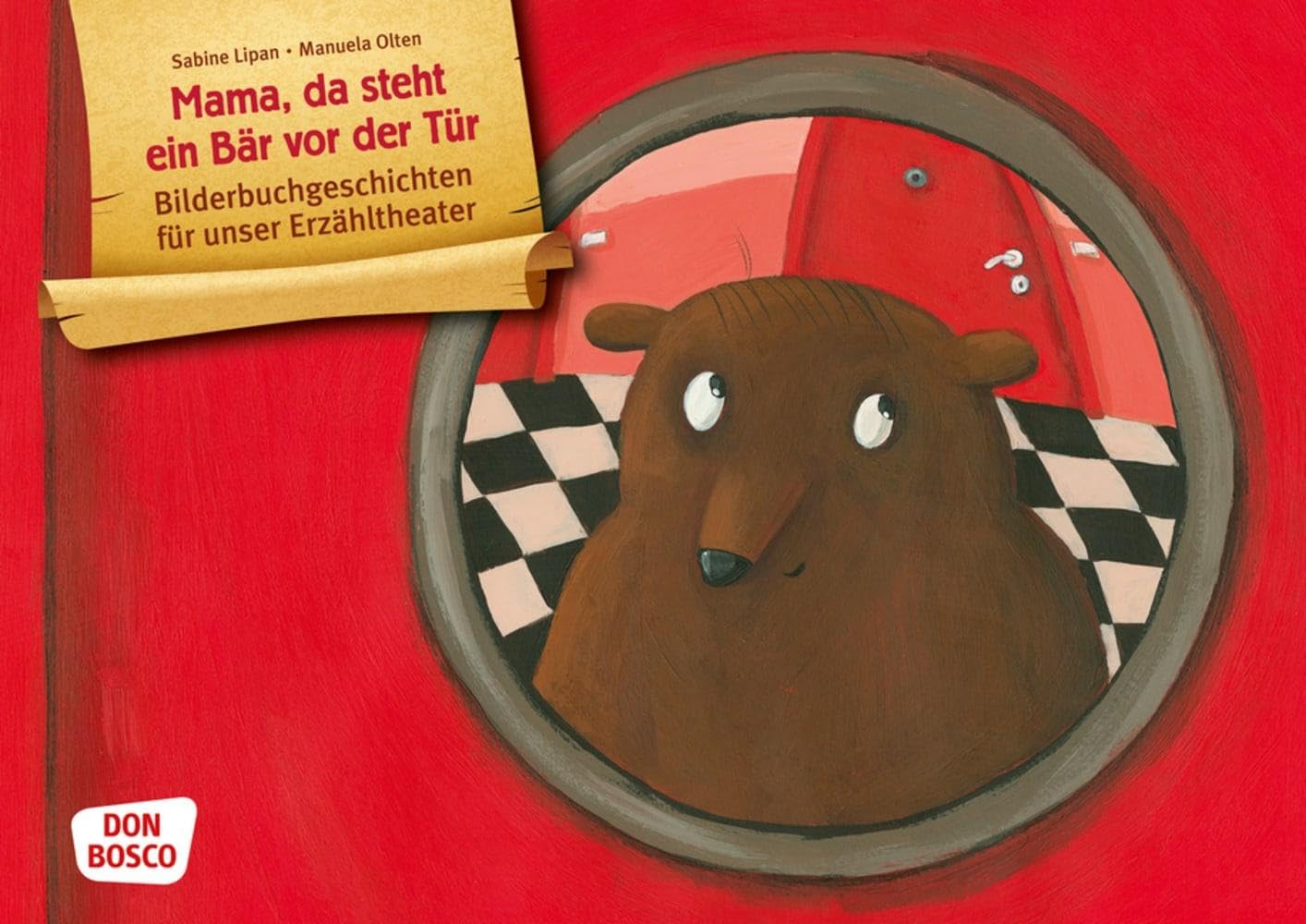 Mama, da steht ein Bär vor der Tür. Kamishibai Bildkartenset.: Entdecken. Erzählen. Begreifen: Bilderbuchgeschichten. book