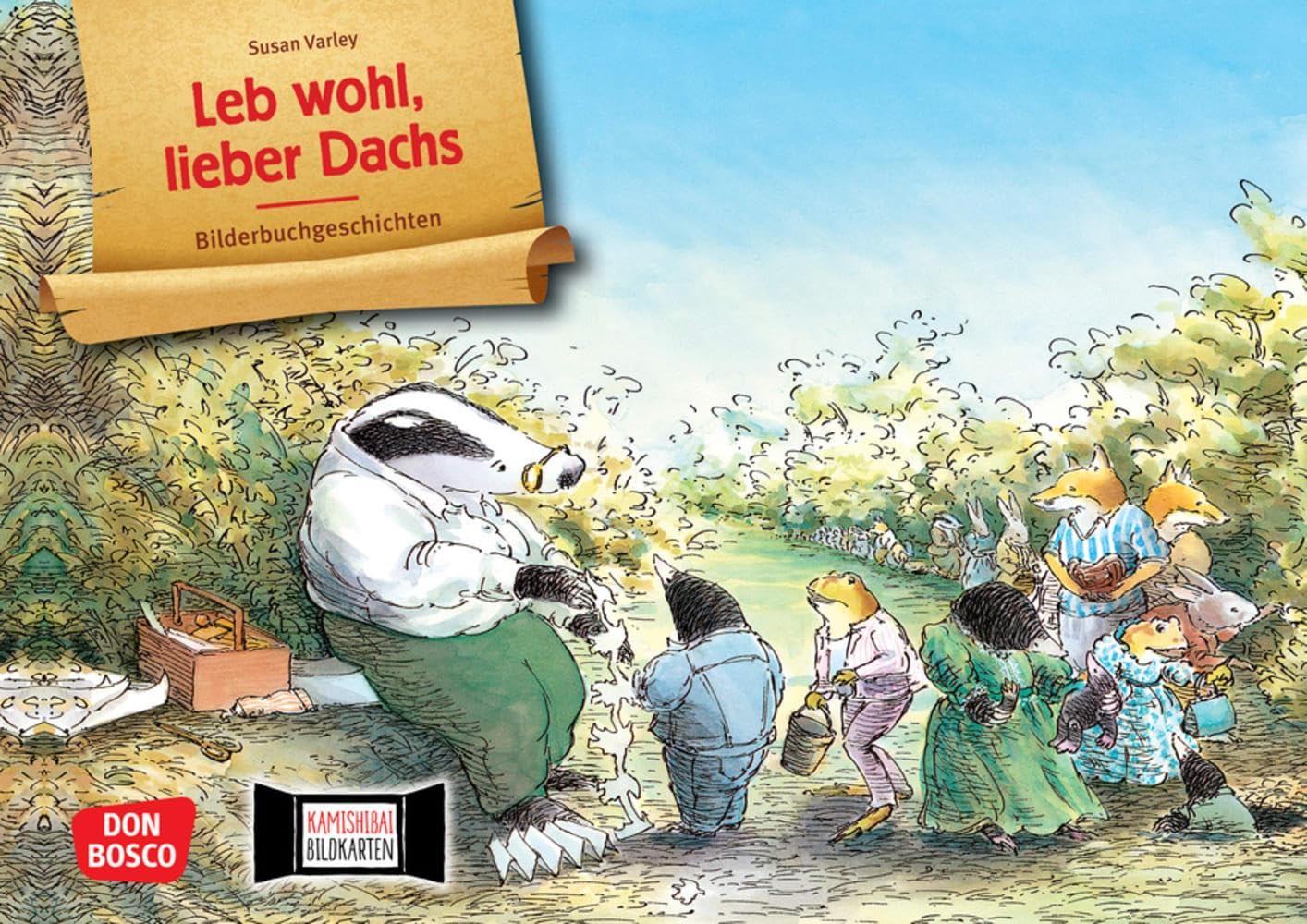 Leb wohl, lieber Dachs. Kamishibai Bildkartenset: Entdecken - Erzählen - Begreifen: Bilderbuchgeschichte zur Trauerbewältigung. Trauergeschichte über ... für unser Erzähltheater) Film, Art & Culture