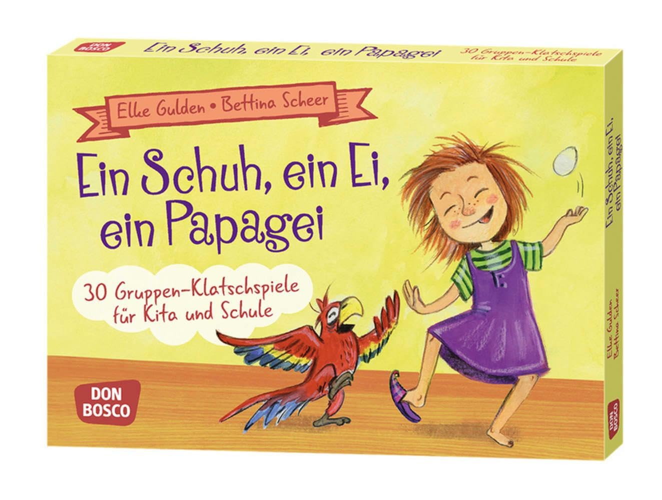 Ein Schuh, ein Ei, ein Papagei: 30 Gruppen-Klatschspiele für Kita und Schule (Spielen - Lernen Freude haben. 30 tolle Ideen für Kindergruppenauf DIN A5-Karten) Education & Training