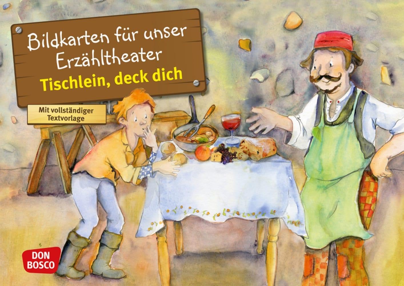 Tischlein, deck dich. Kamishibai Bildkartenset: Entdecken - Erzählen - Begreifen: Märchen (Märchen für unser Erzähltheater) Card Games