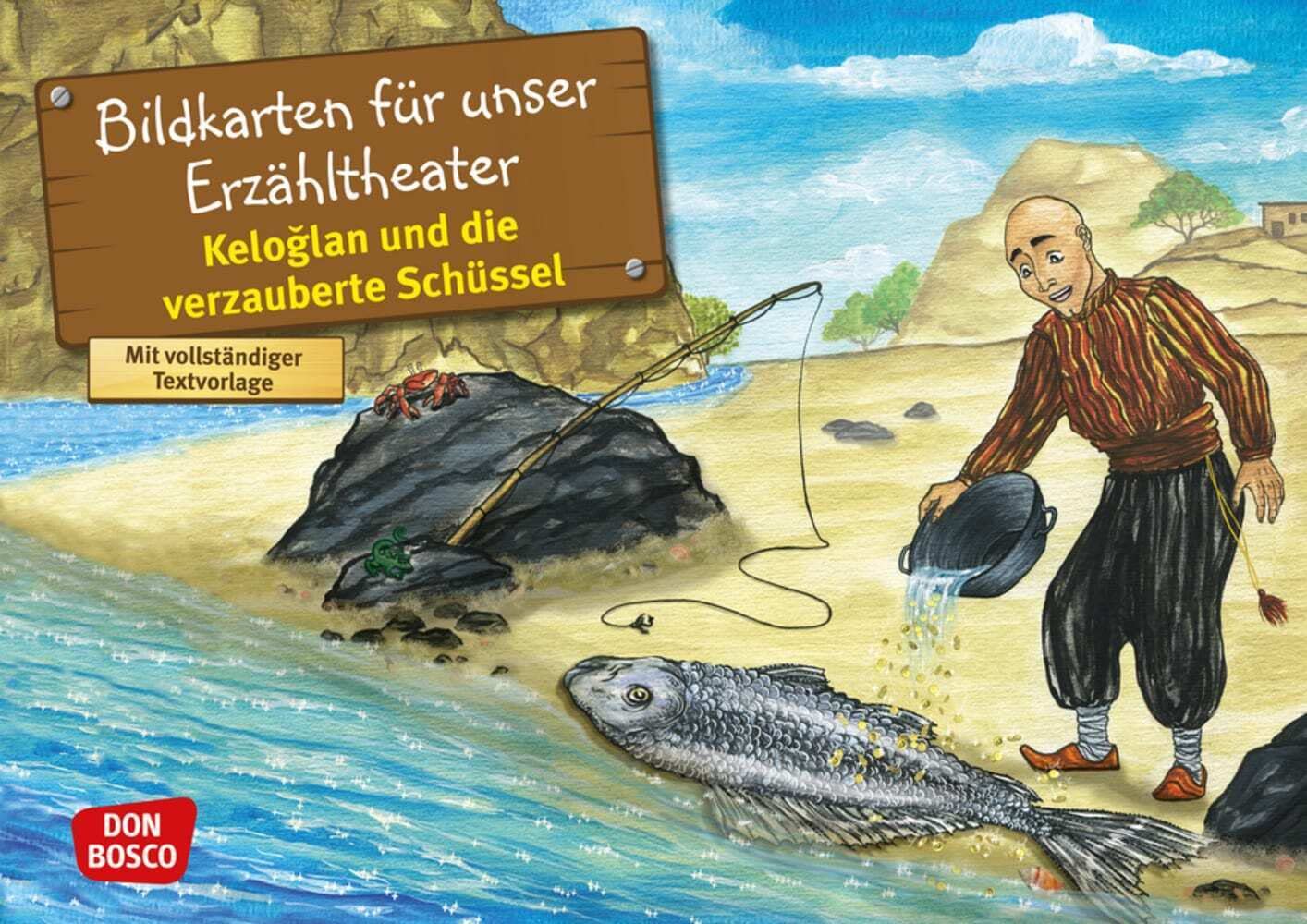 Keloglan und die verzauberte Schüssel. Nach einem Märchen aus der Türkei. Kamishibai Bildkartenset. Entdecken. Erzählen. Begreifen: Märchen. (Märchen für unser Erzähltheater) Media & Communication
