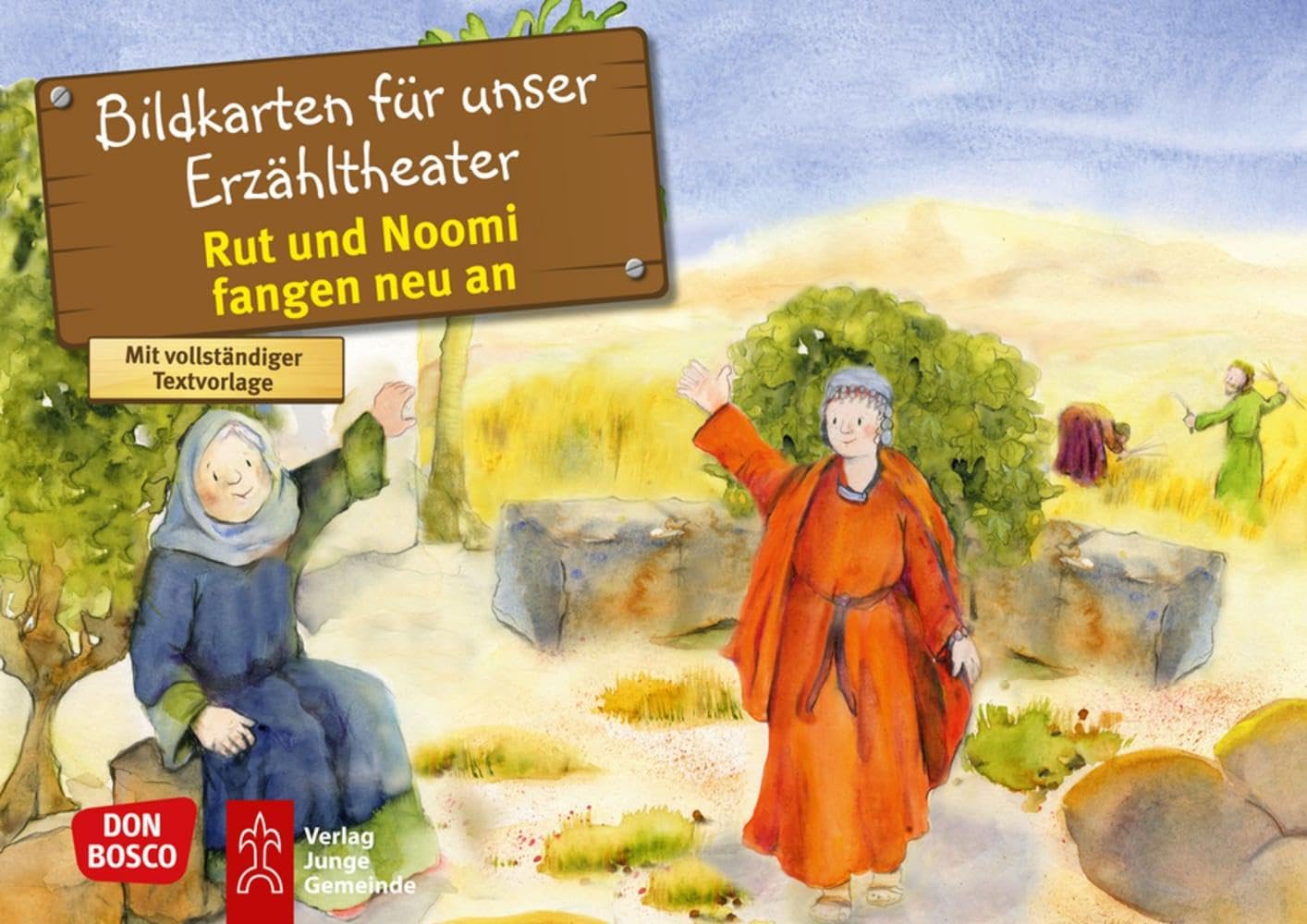 Rut und Noomi fangen neu an. Kamishibai Bildkartenset: Entdecken - Erzählen - Begreifen: Kinderbibelgeschichten (Bibelgeschichten für unser Erzähltheater) book