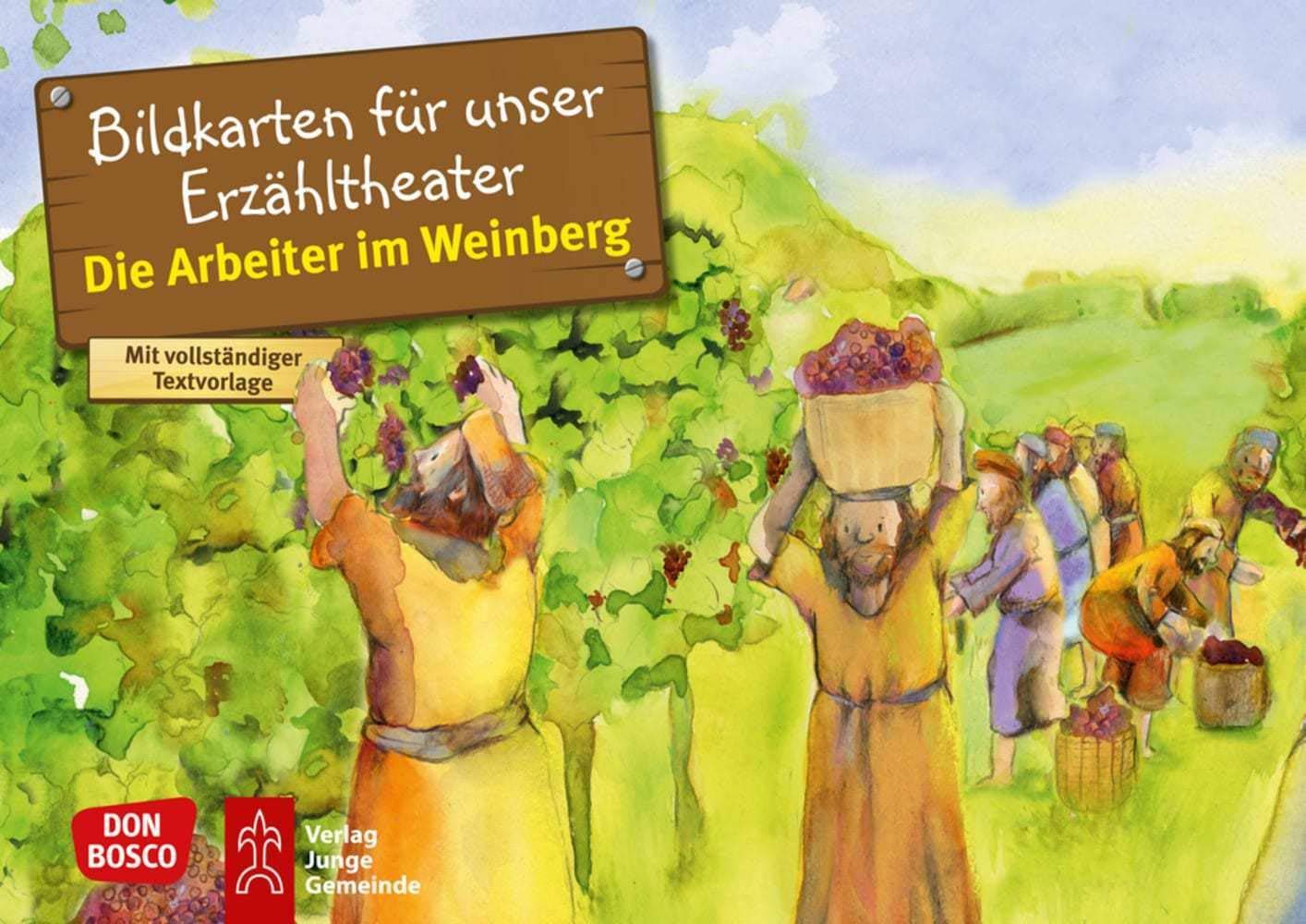 Die Arbeiter im Weinberg. Kamishibai Bildkartenset: Entdecken - Erzählen - Begreifen: Kinderbibelgeschichten (Bibelgeschichten für unser Erzähltheater) Religion & Esotericism
