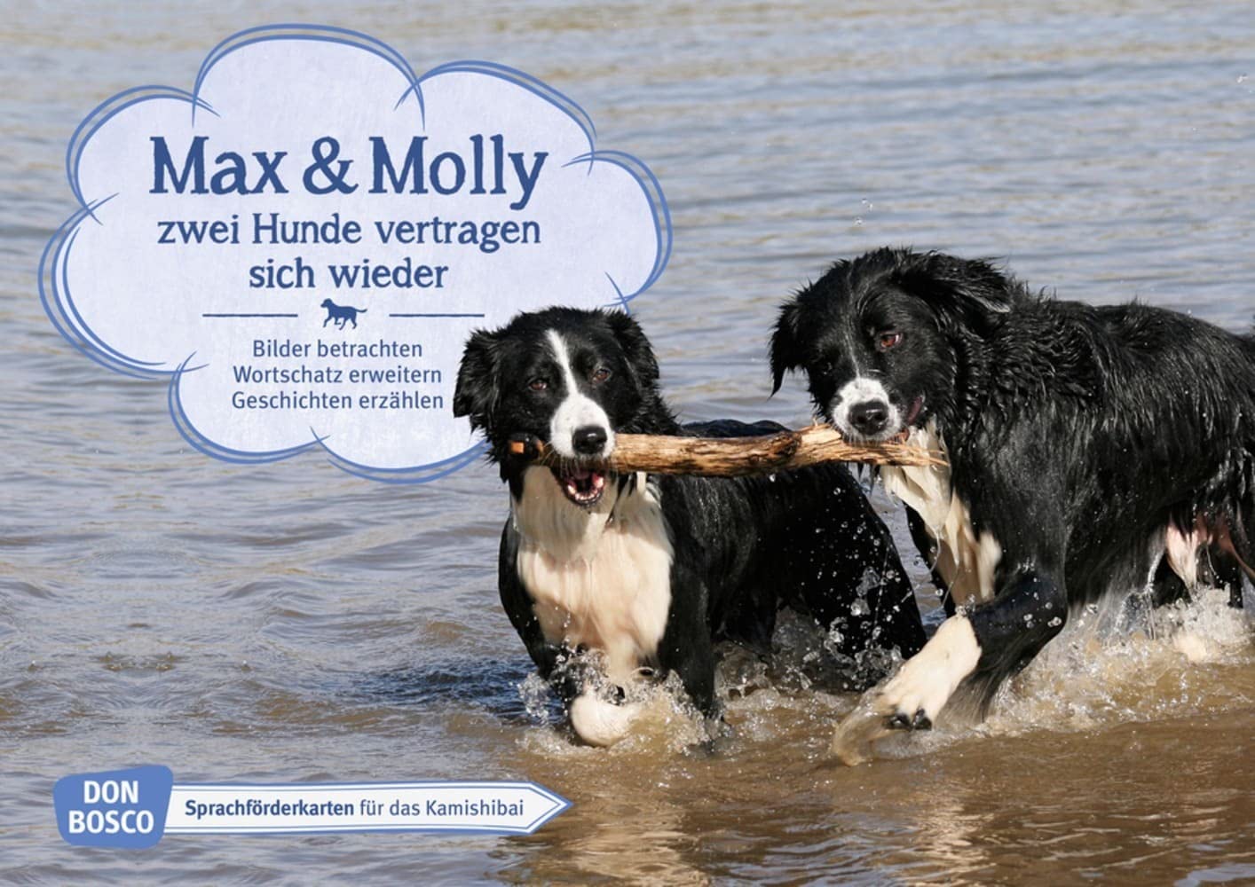 Max und Molly - zwei Hunde vertragen sich wieder. Kamishibai Bildkartenset.: Bilder betrachten. Wortschatz erweitern. Geschichten erzählen: ... für unser Erzähltheater Kamishibai) Education & Training