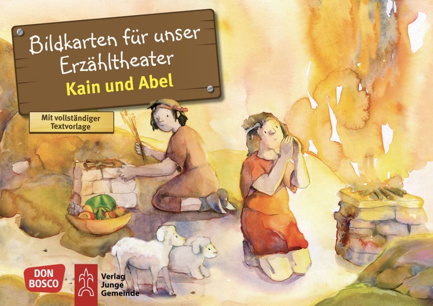 Kain und Abel. Kamishibai Bildkartenset.: Entdecken - Erzählen - Begreifen: Kinderbibelgeschichten (Bibelgeschichten für unser Erzähltheater) Religion & Esotericism