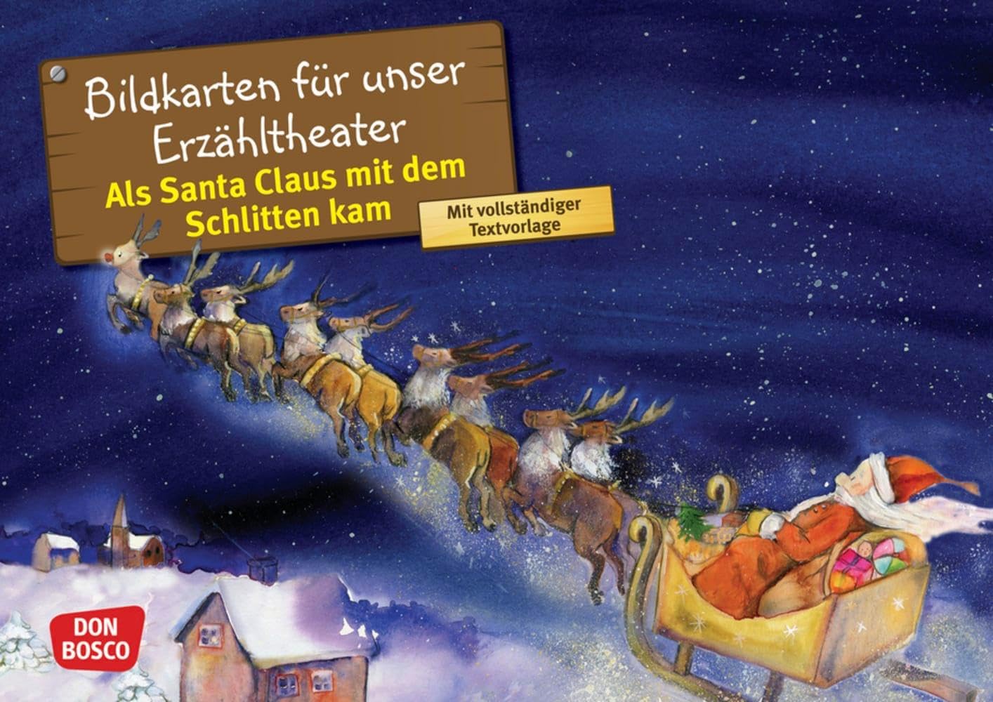 Als Santa Claus mit dem Schlitten kam. Kamishibai Bildkartenset: Entdecken - Erzählen - Begreifen: Märchen (Märchen für unser Erzähltheater) book