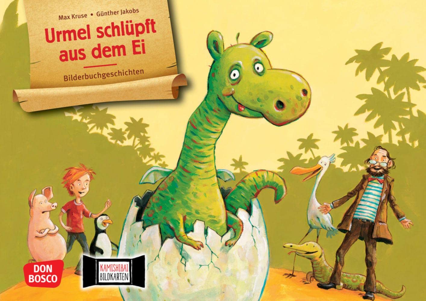 Urmel schlüpft aus dem Ei. Kamishibai Bildkartenset.: Entdecken - Erzählen - Begreifen: Bilderbuchgeschichten (Bilderbuchgeschichten für unser Erzähltheater) Contemporary literature Books